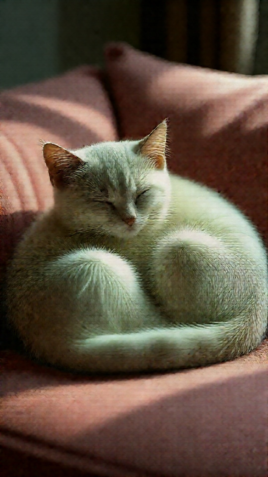 温馨猫咪小憩 壁纸