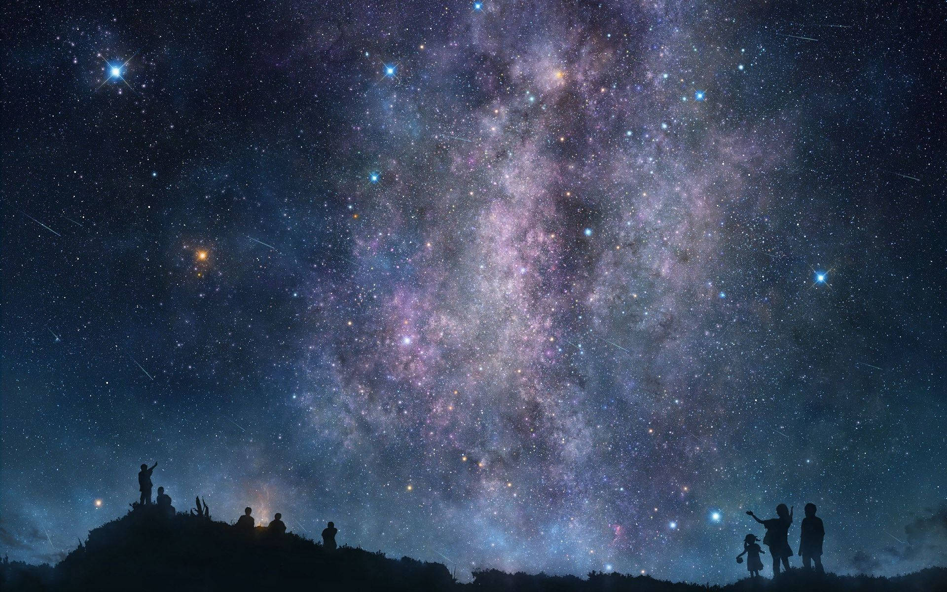 1920x1200 满天繁星壁纸