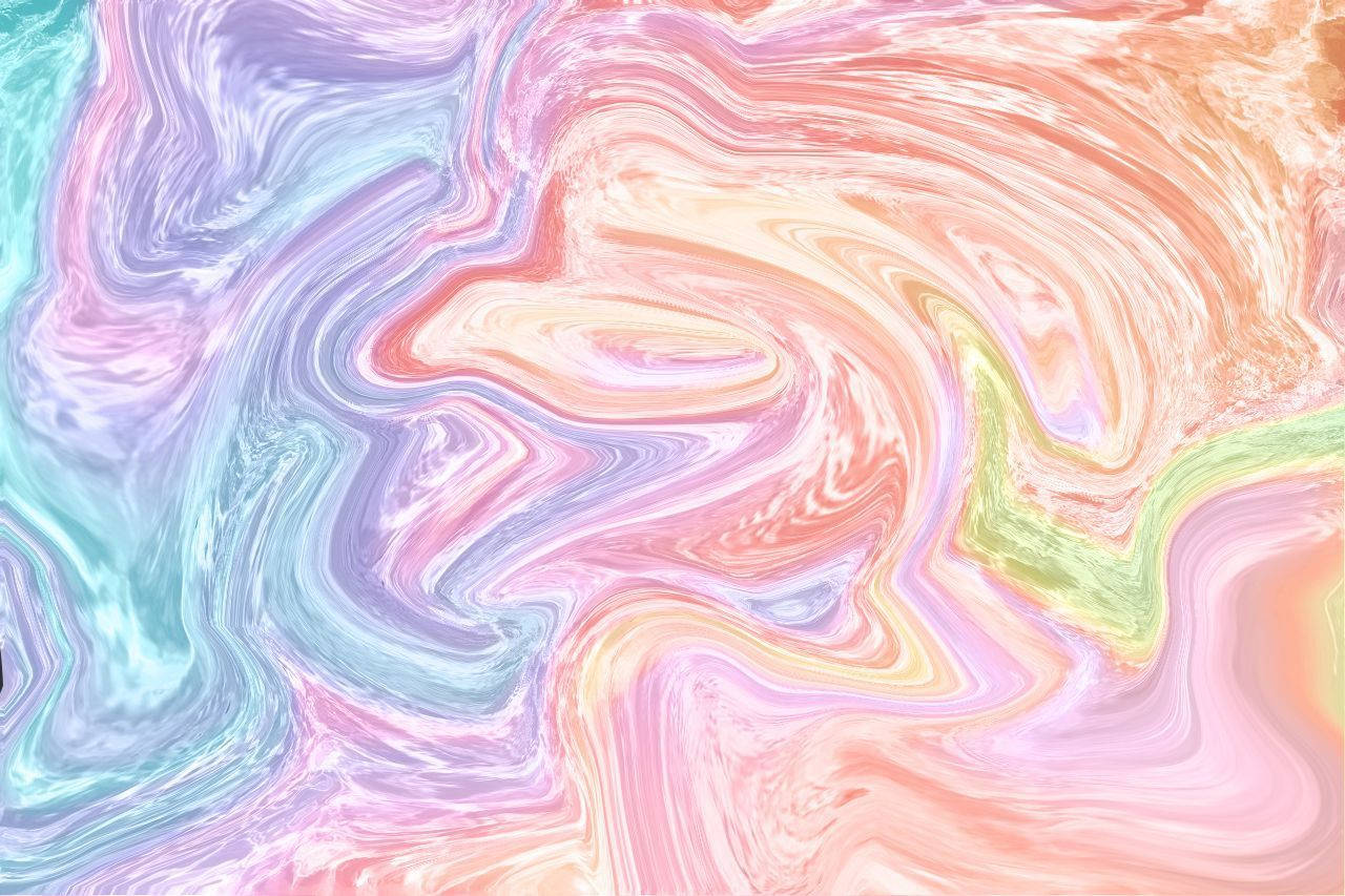 漩涡绘画美学Mac壁纸 壁纸