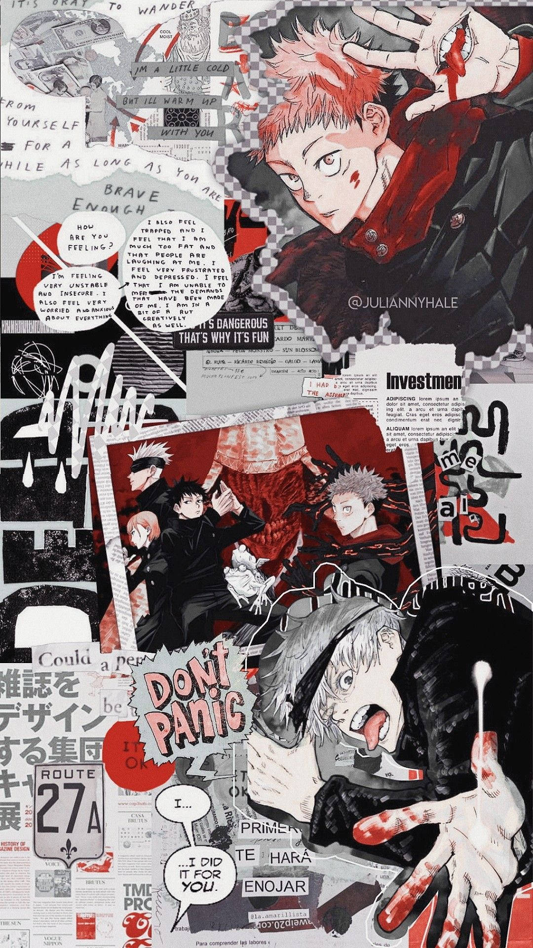 漫画iPhone — 咒术回战 壁纸