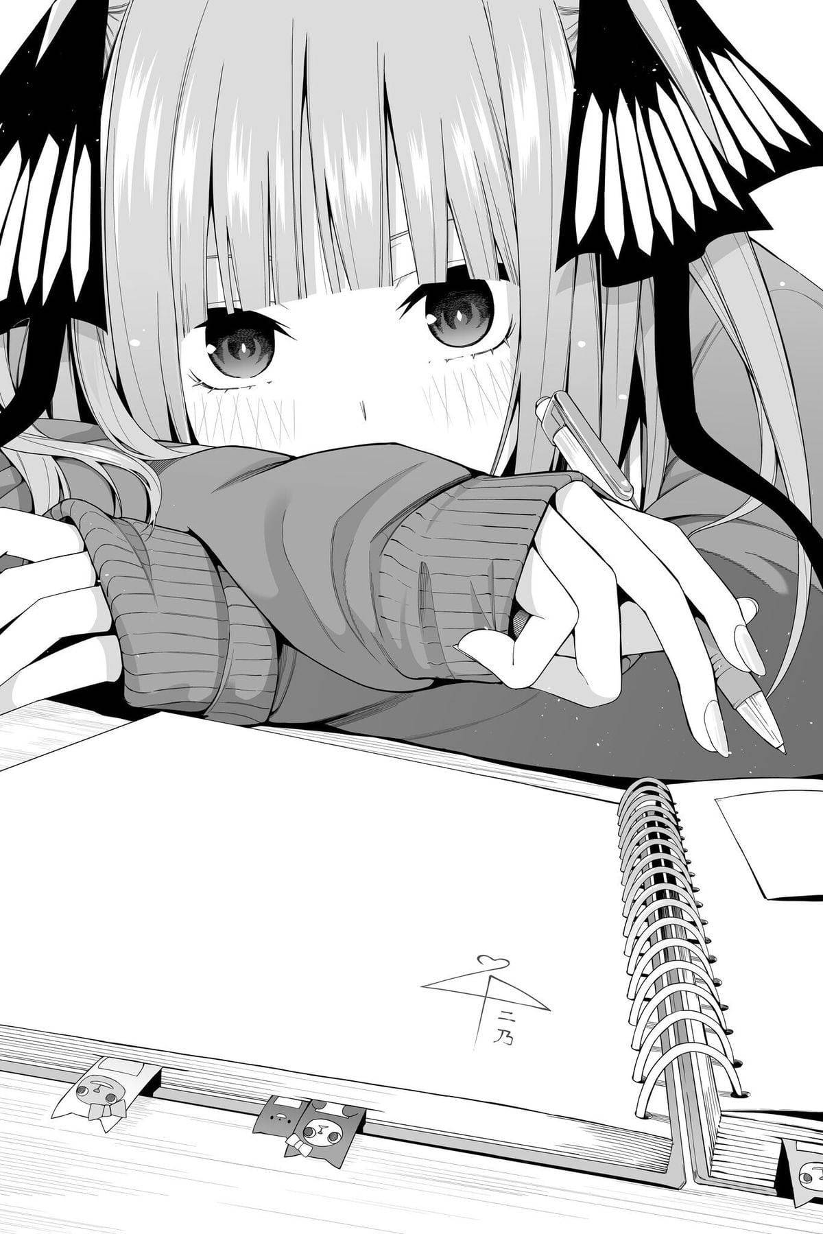 漫画中的中野二乃 壁纸