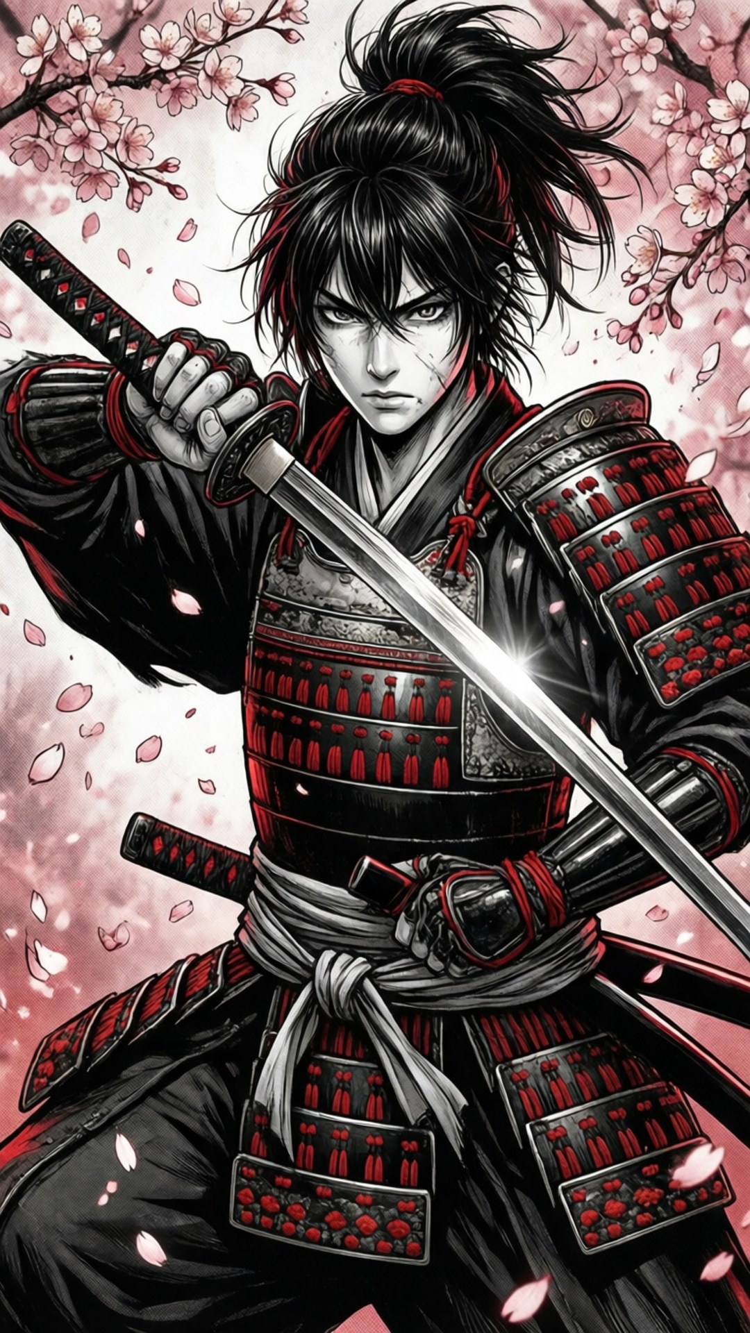 漫画武士对决 壁纸