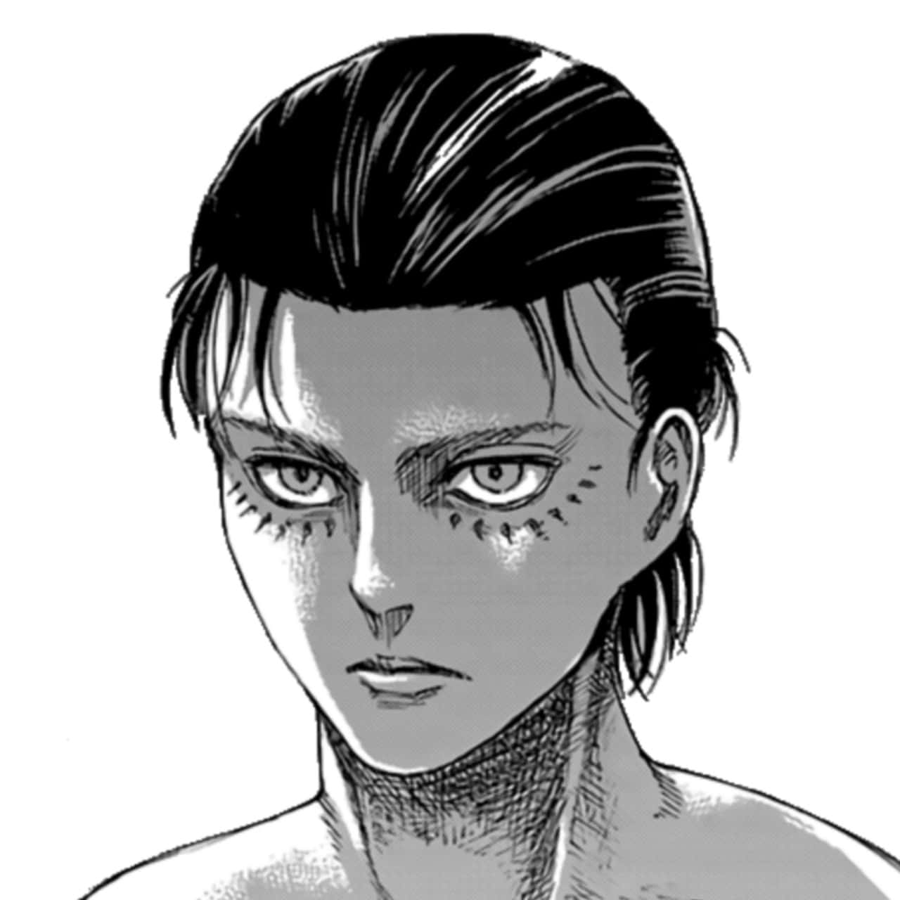 漫画版艾伦·耶格尔头像 壁纸