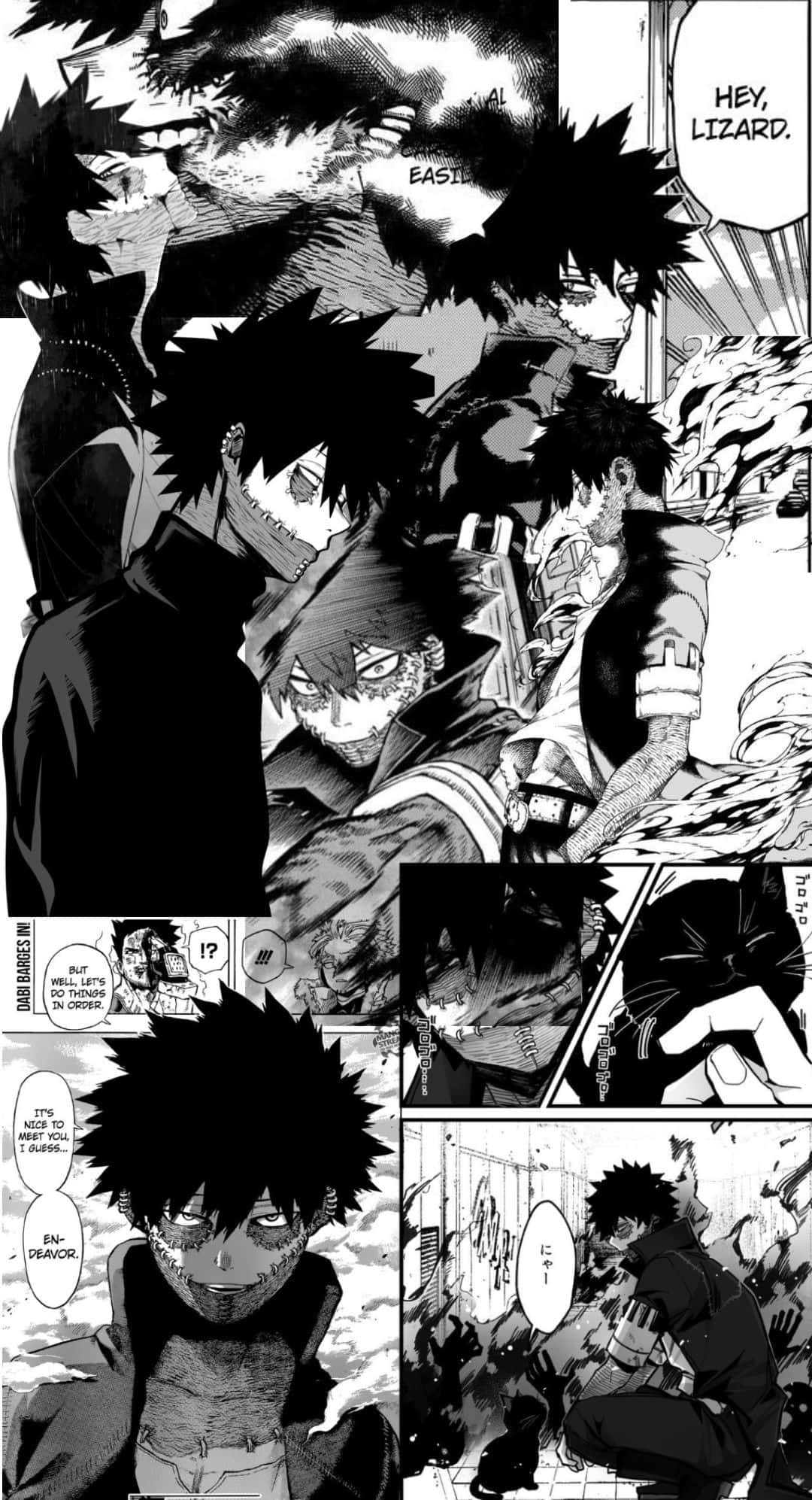 漫画画格中的缤纷城市 壁纸