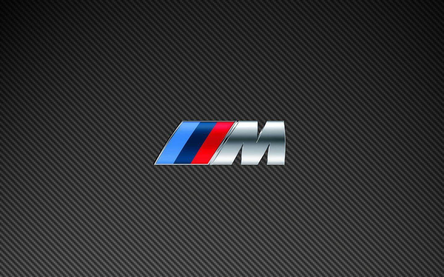 灰色图案宝马M标志 壁纸