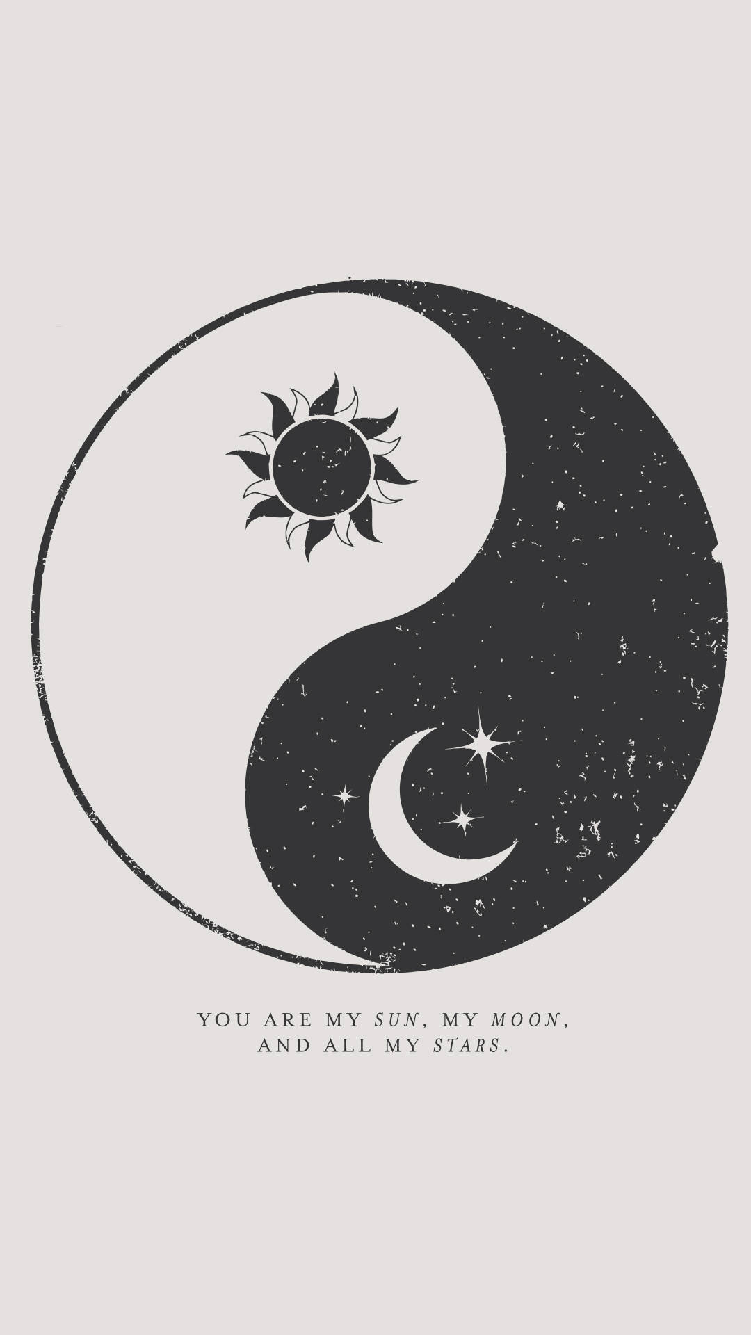 灵性美学日月阴阳 壁纸