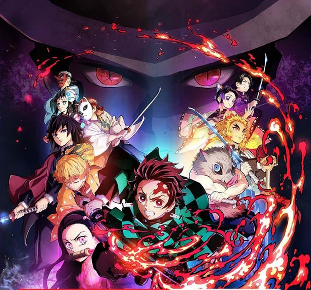 灶门炭治郎雪中伫立 壁纸