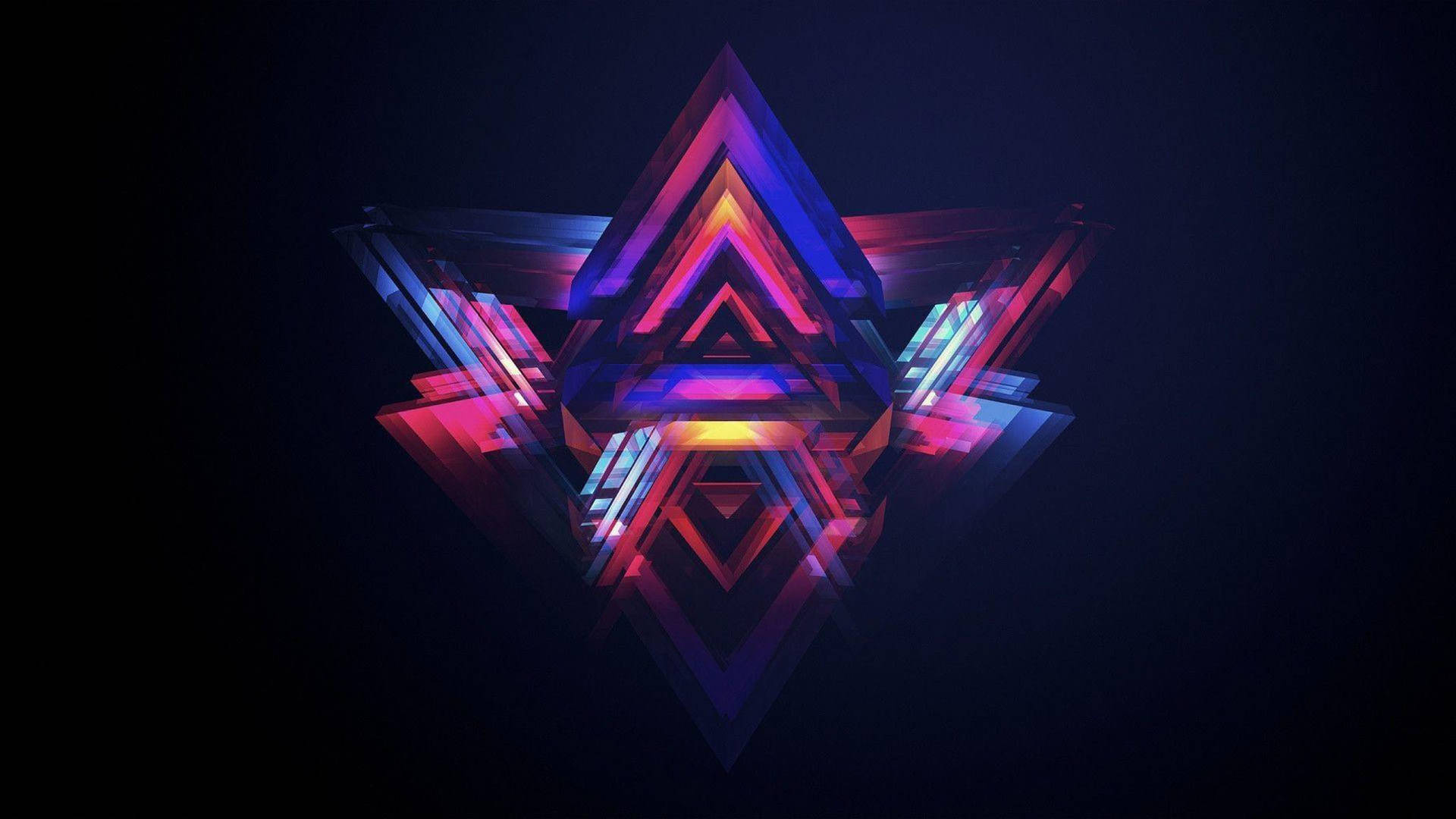 炫酷3D切面壁纸