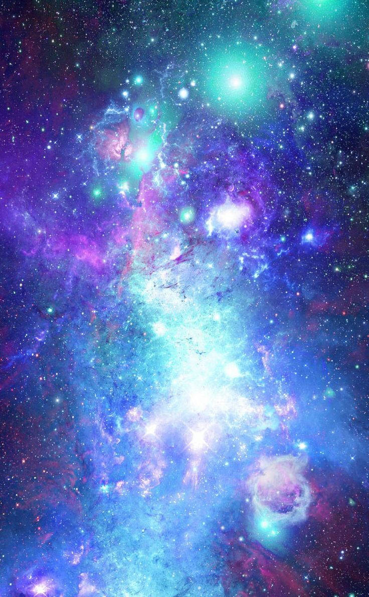 炫酷手机发光星系 壁纸