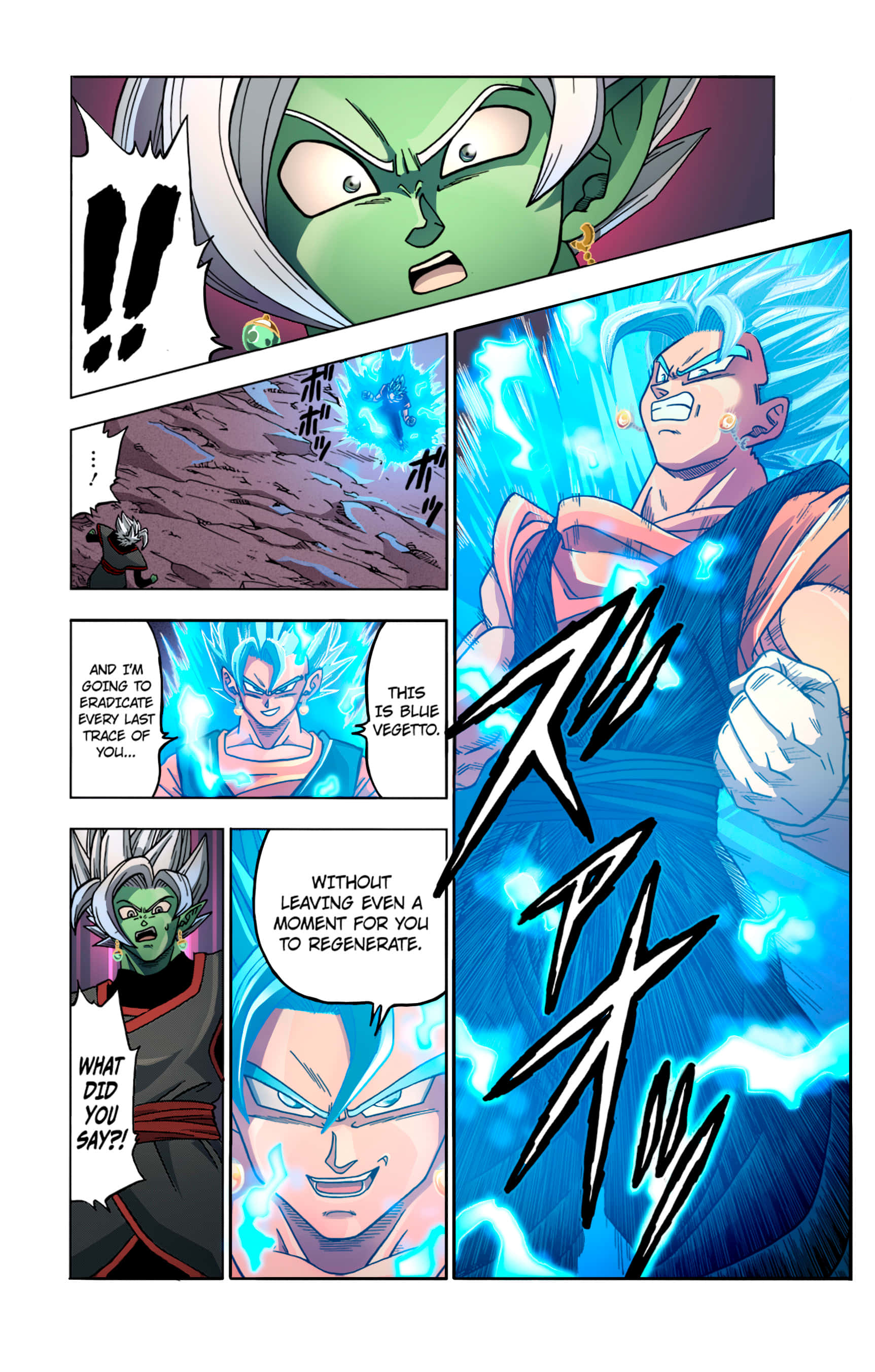 热门《龙珠超》漫画中的动作瞬间！ 壁纸