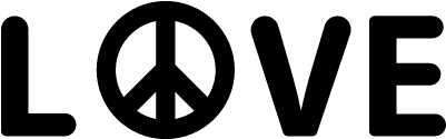 爱与和平符号 壁纸
