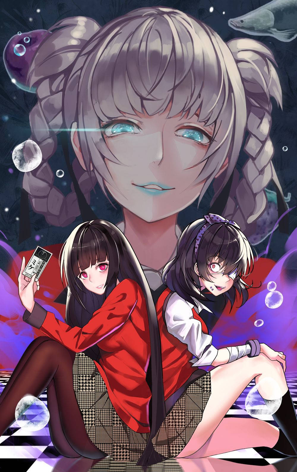 《狂赌之渊》全体主要角色 壁纸