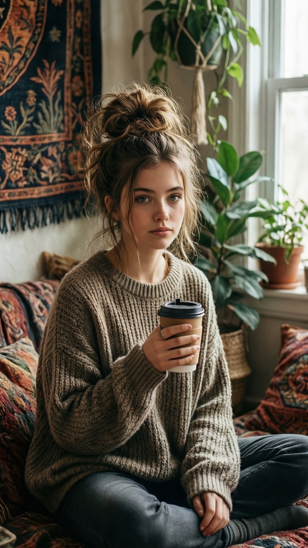 独立女孩的早晨 壁纸