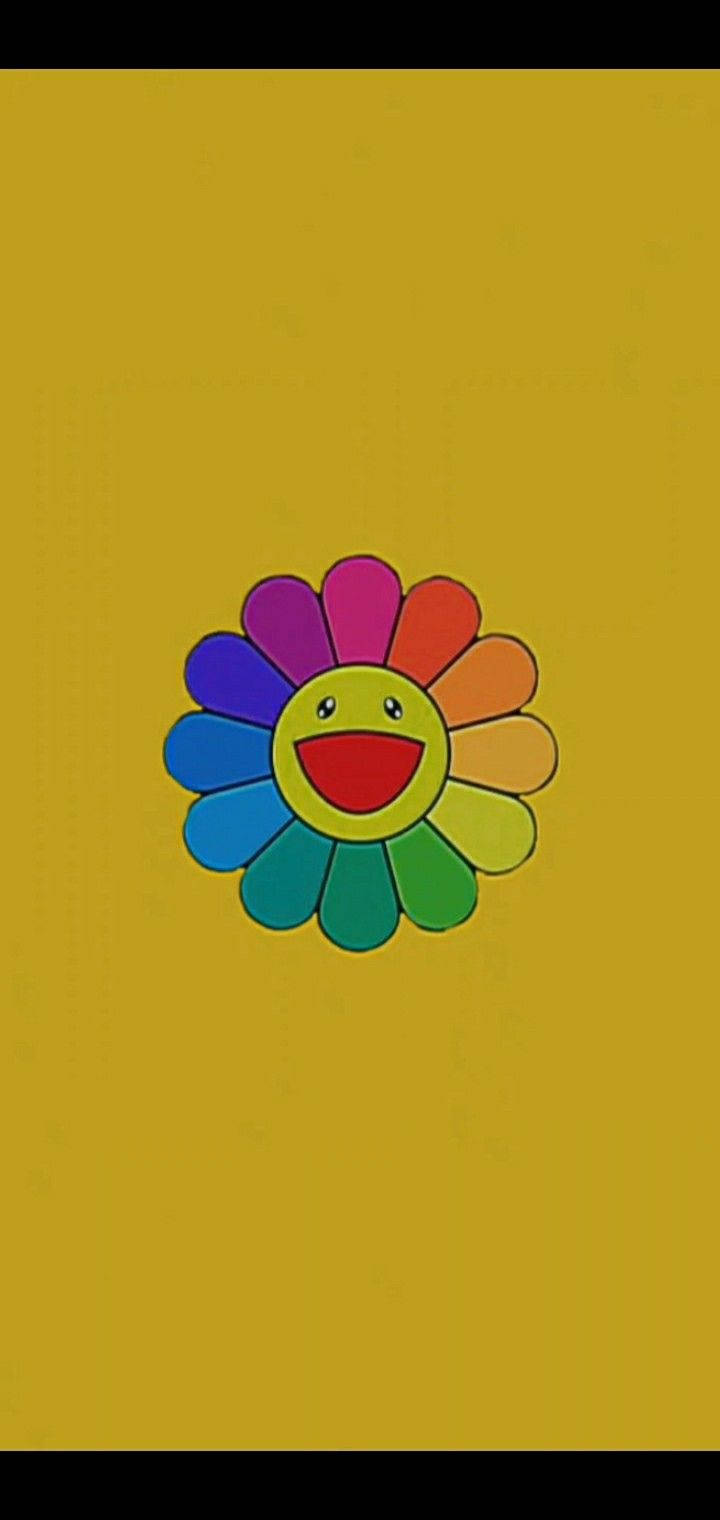 独立少年美学微笑花朵 壁纸