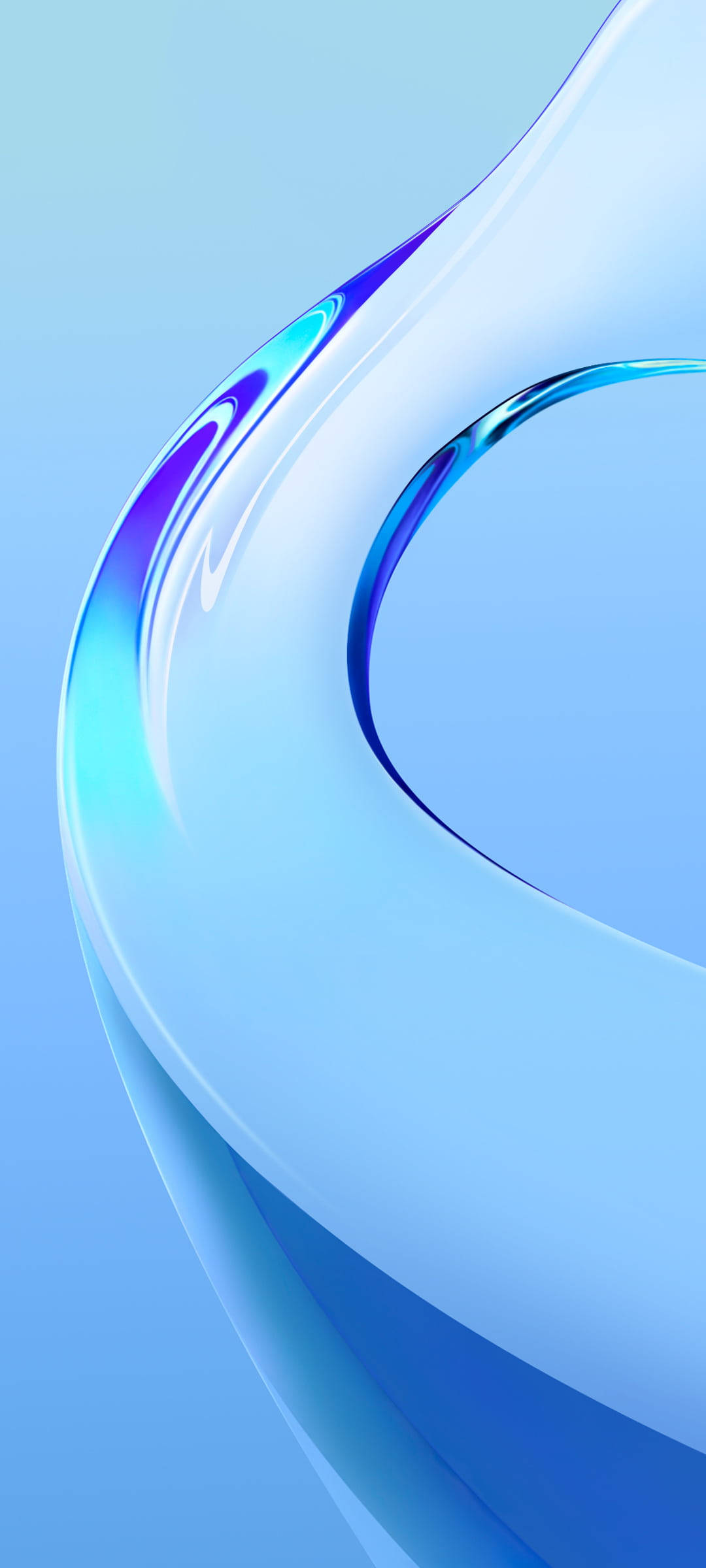 玻璃蓝Vivo Y20 壁纸