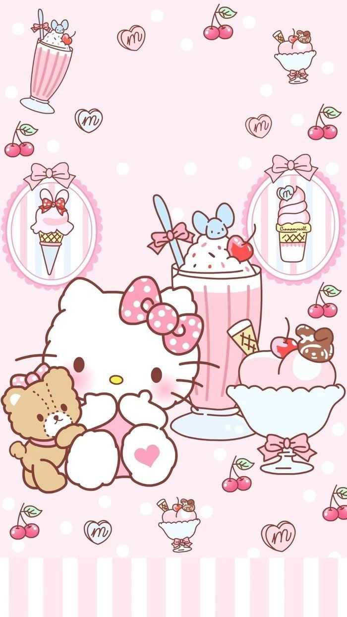 甜美Hello Kitty可爱风 壁纸