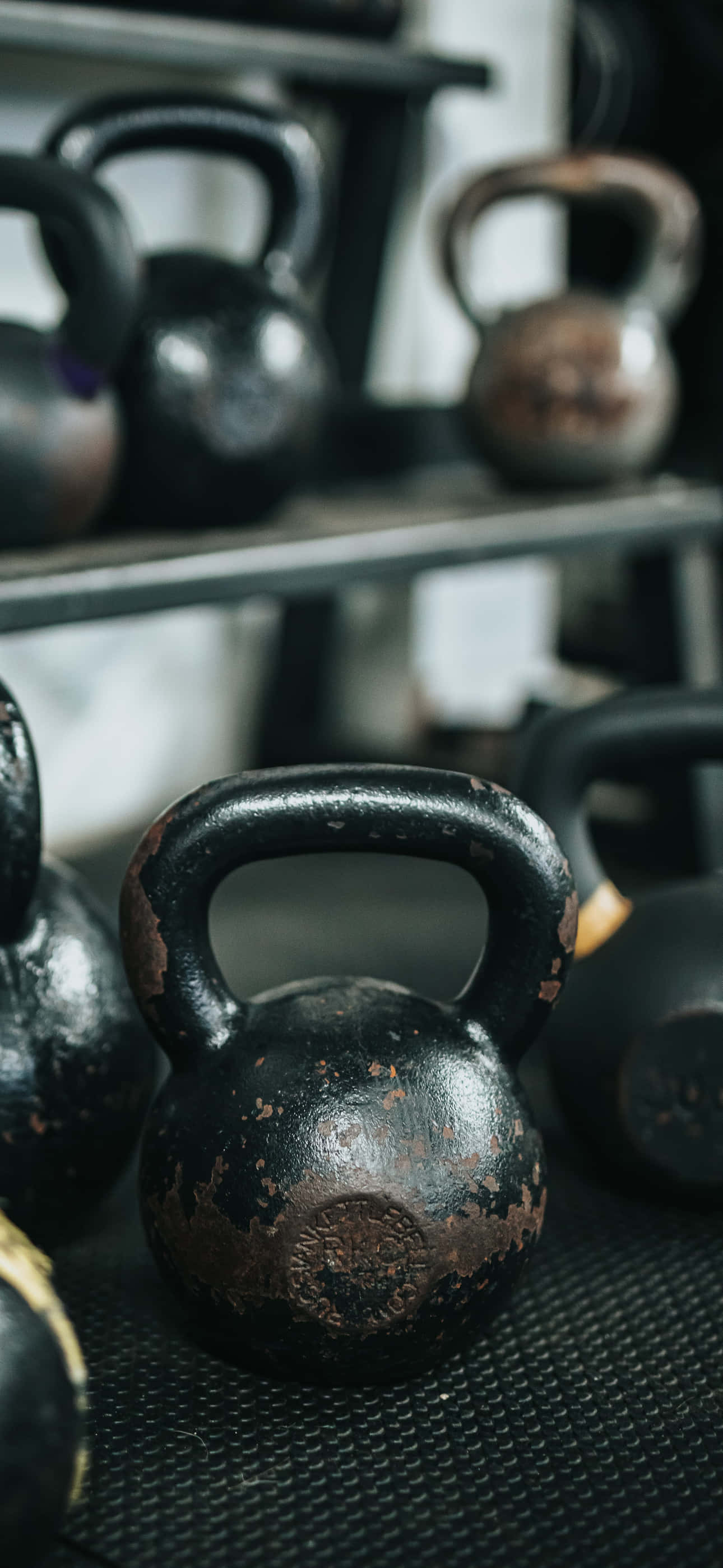 用Gym iPhone保持动力，随时追踪进度 壁纸