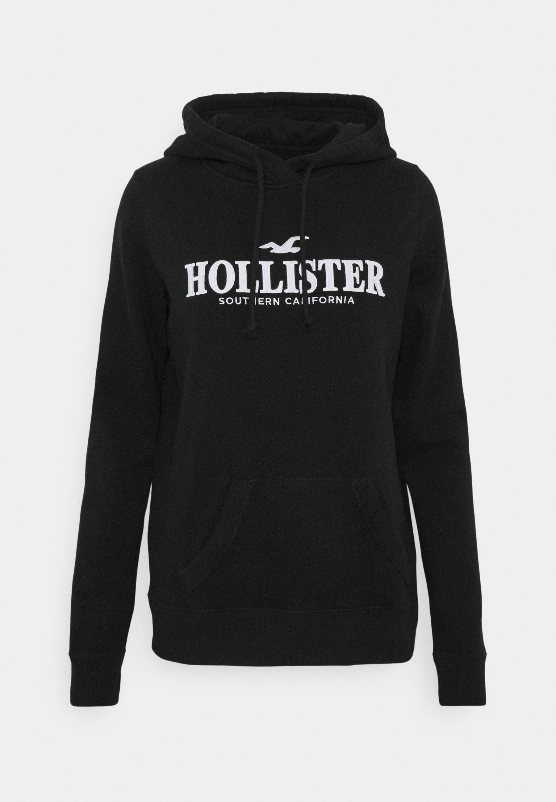 用Hollister黑色连帽外套释放街头风格 壁纸