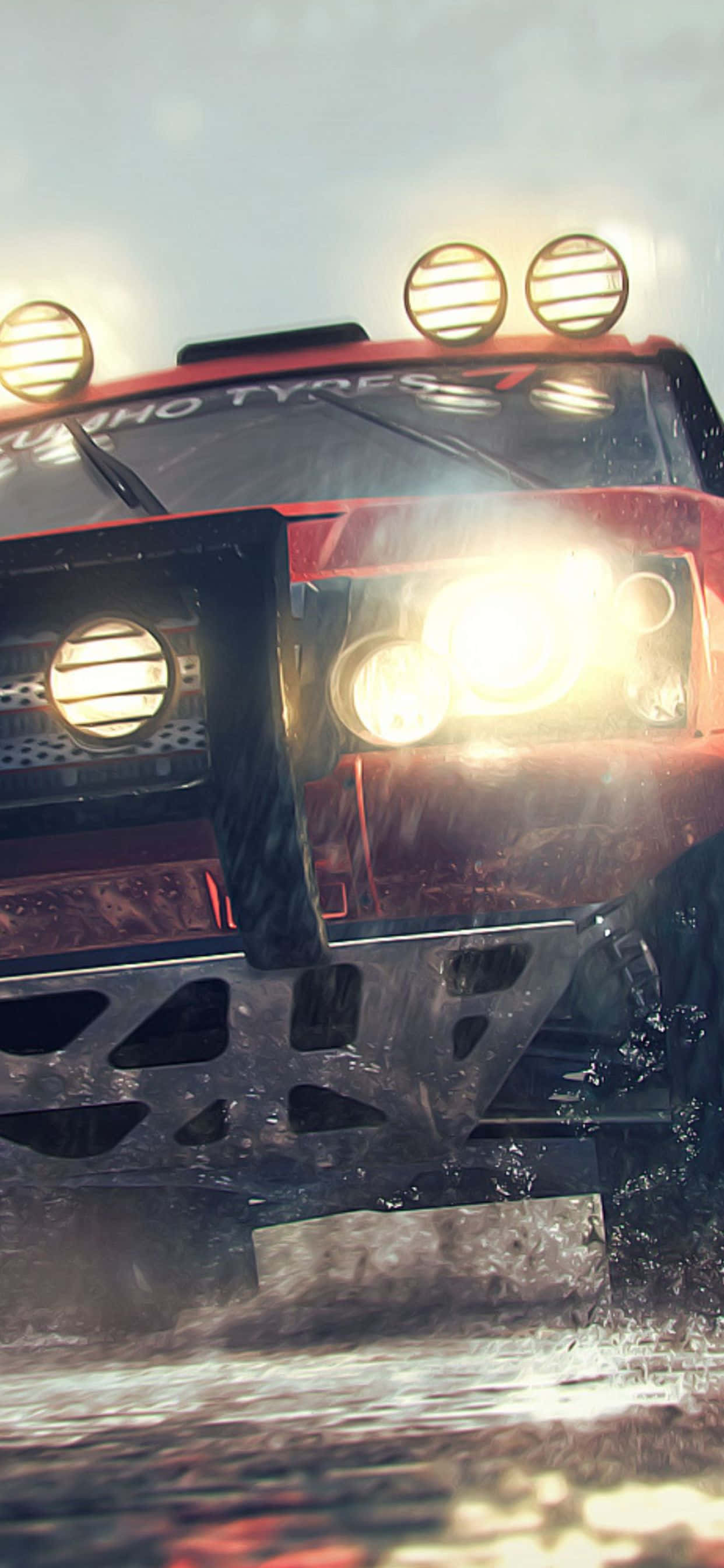用iPhone XS Max《Dirt 3》超越交通，达到新高度 壁纸