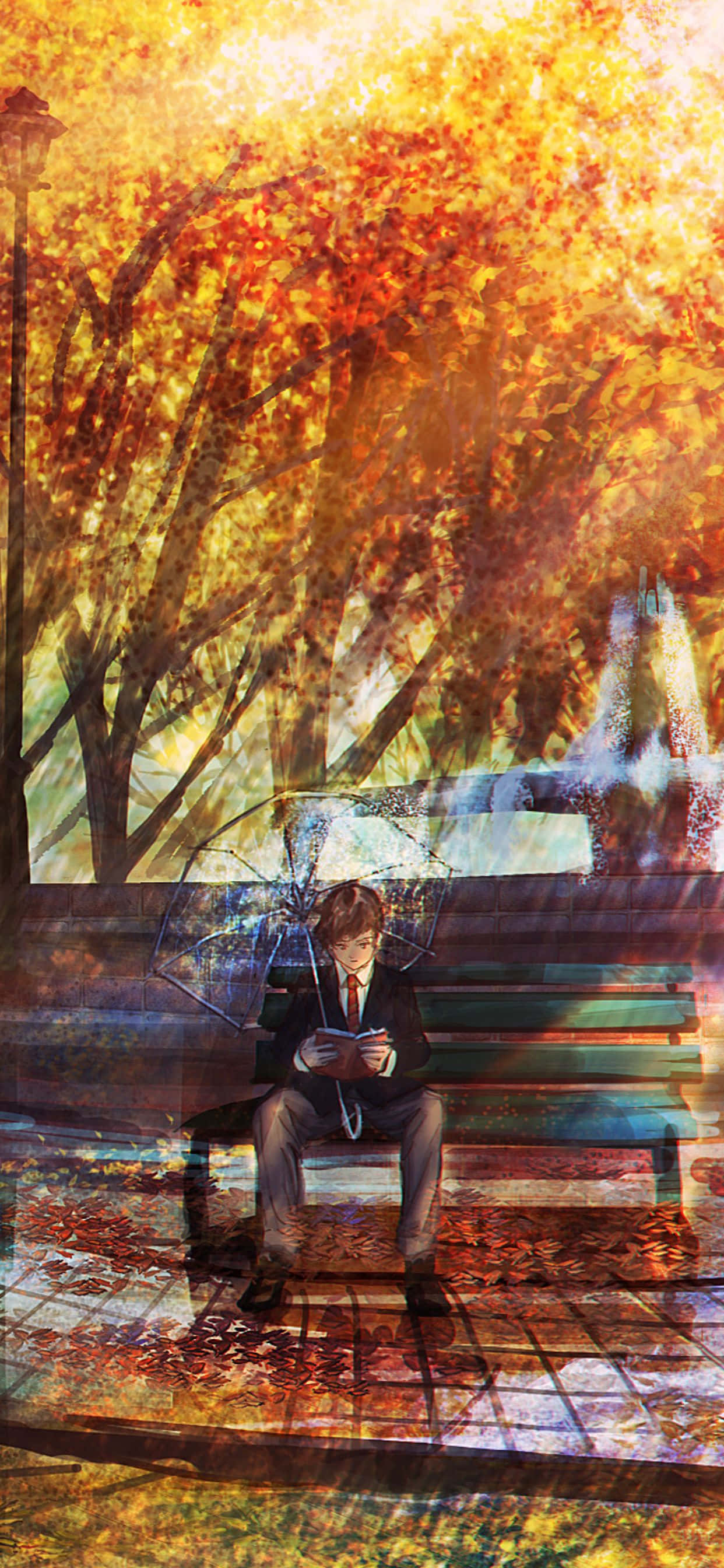 Enjoy the peacefulness and crispness of Autumn with the iPhone Xs Max. 壁纸