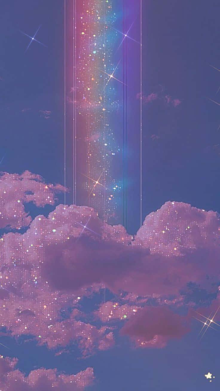 用彩虹的绚丽色彩点亮每一天。 壁纸
