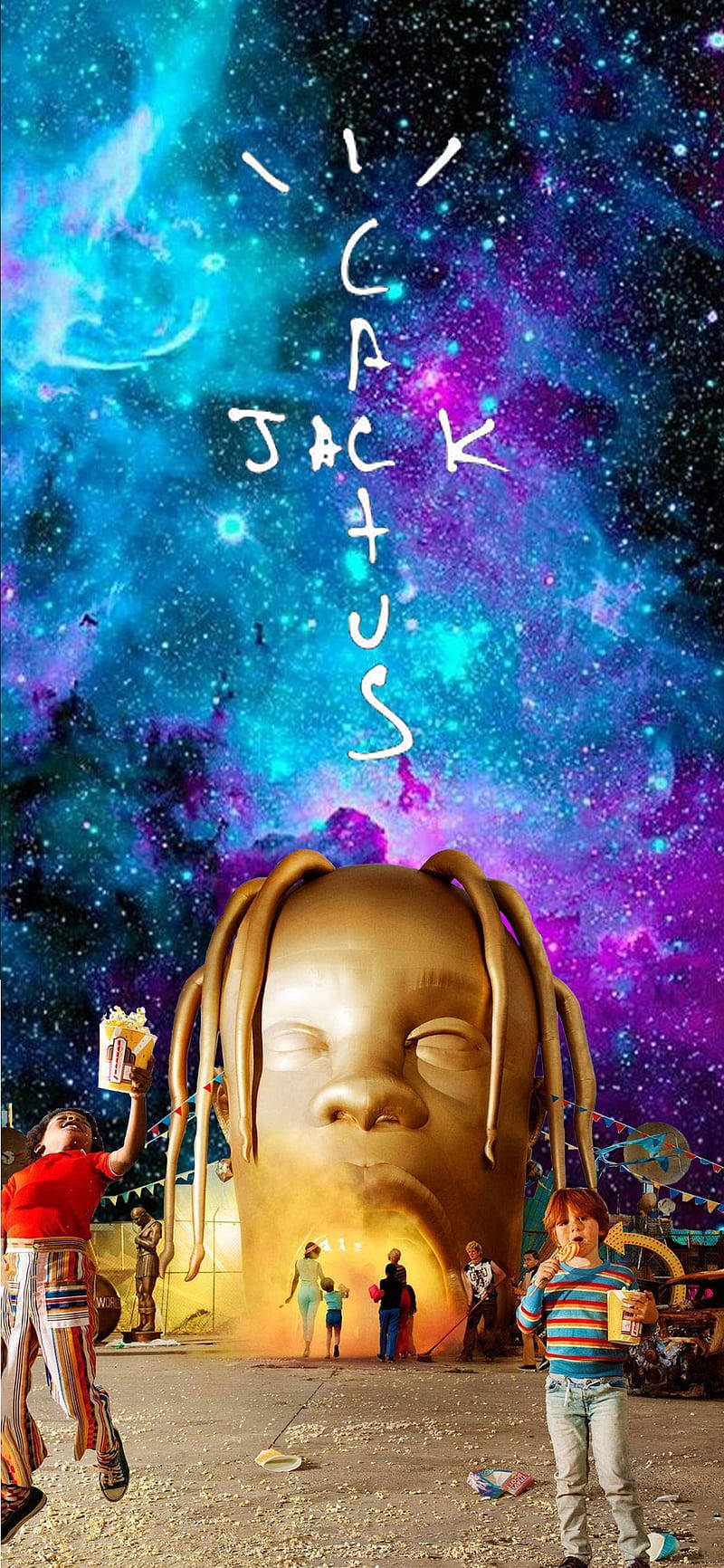 用新款 iPhone 为 Astroworld 做好准备！ 壁纸