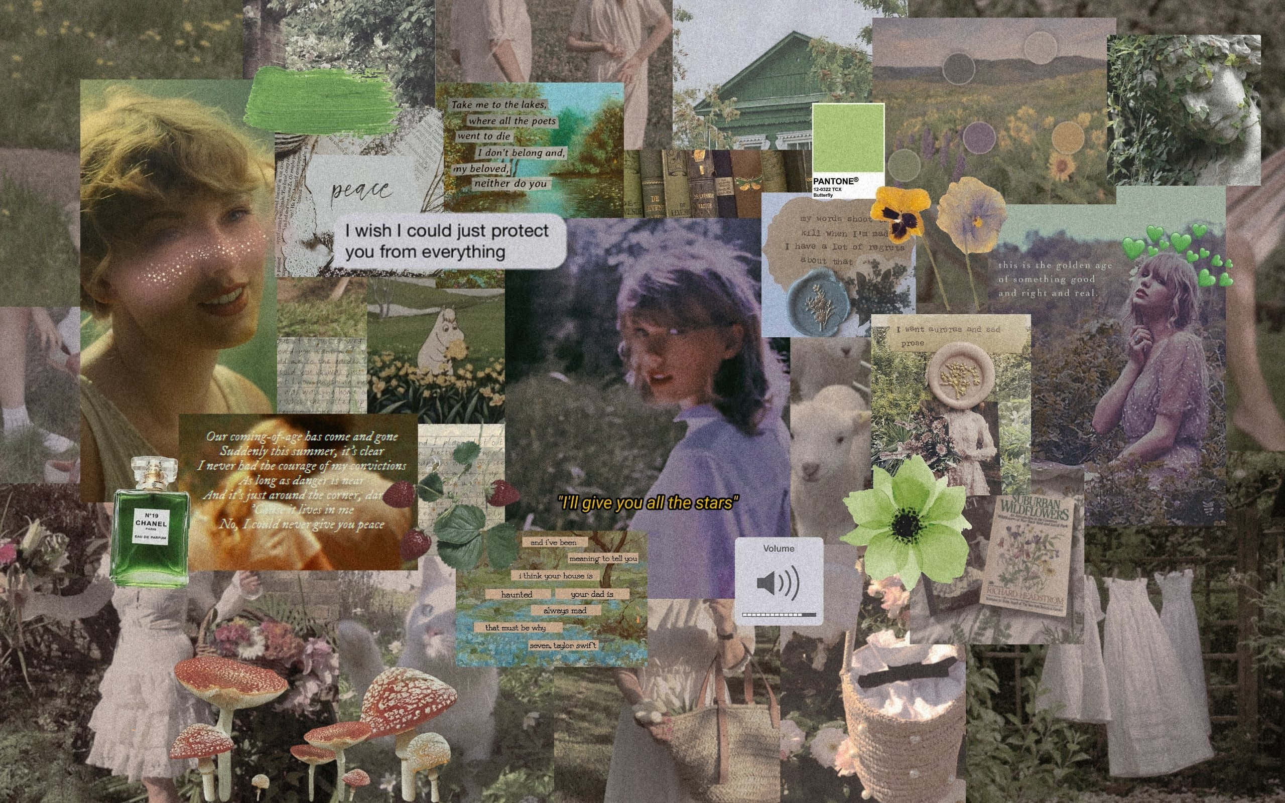 田园诗意小屋美学 壁纸