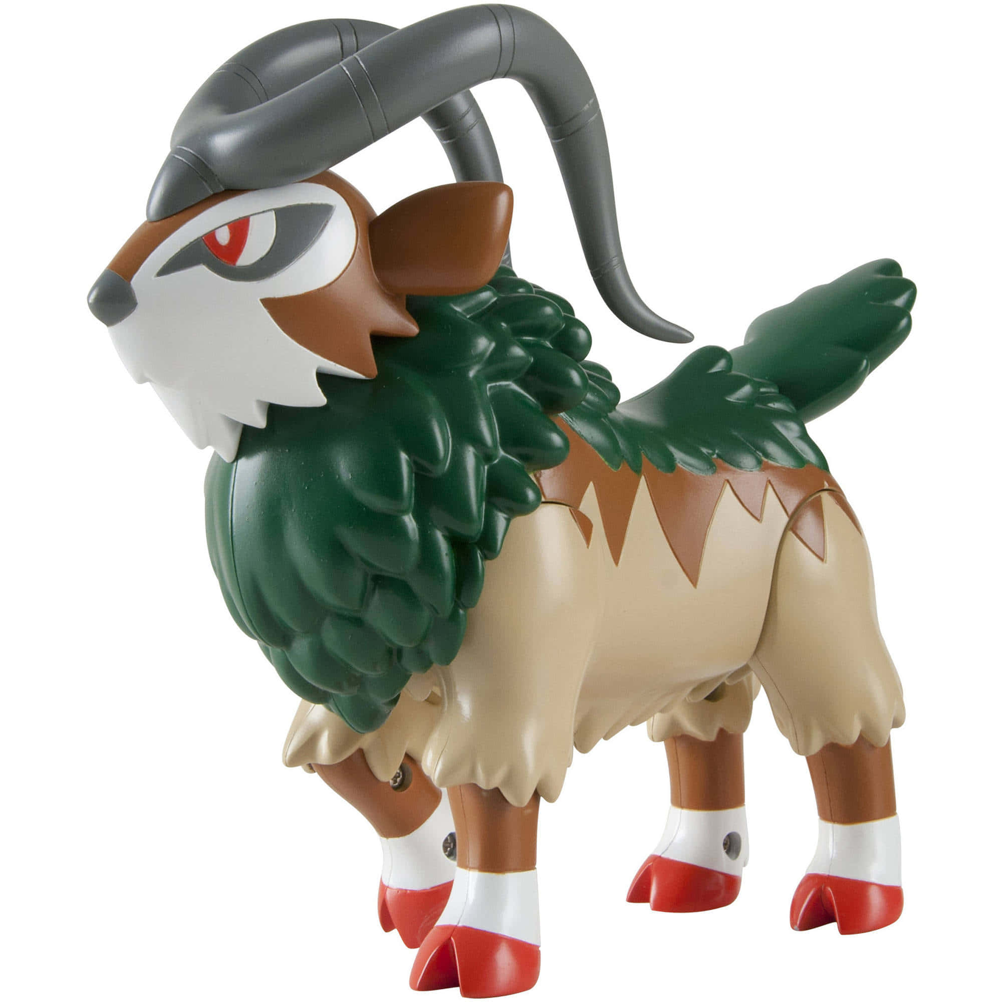 白色背景上可爱的Gogoat玩具 壁纸