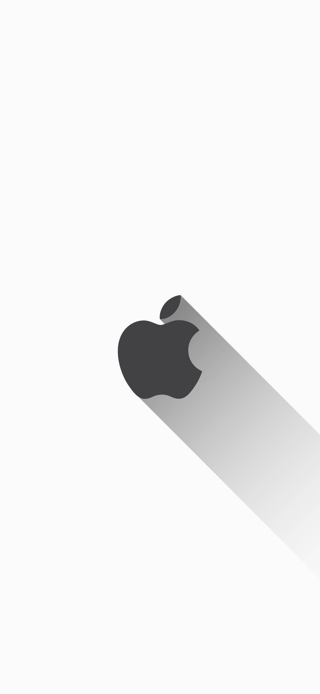 白色苹果标志 iPhone 壁纸