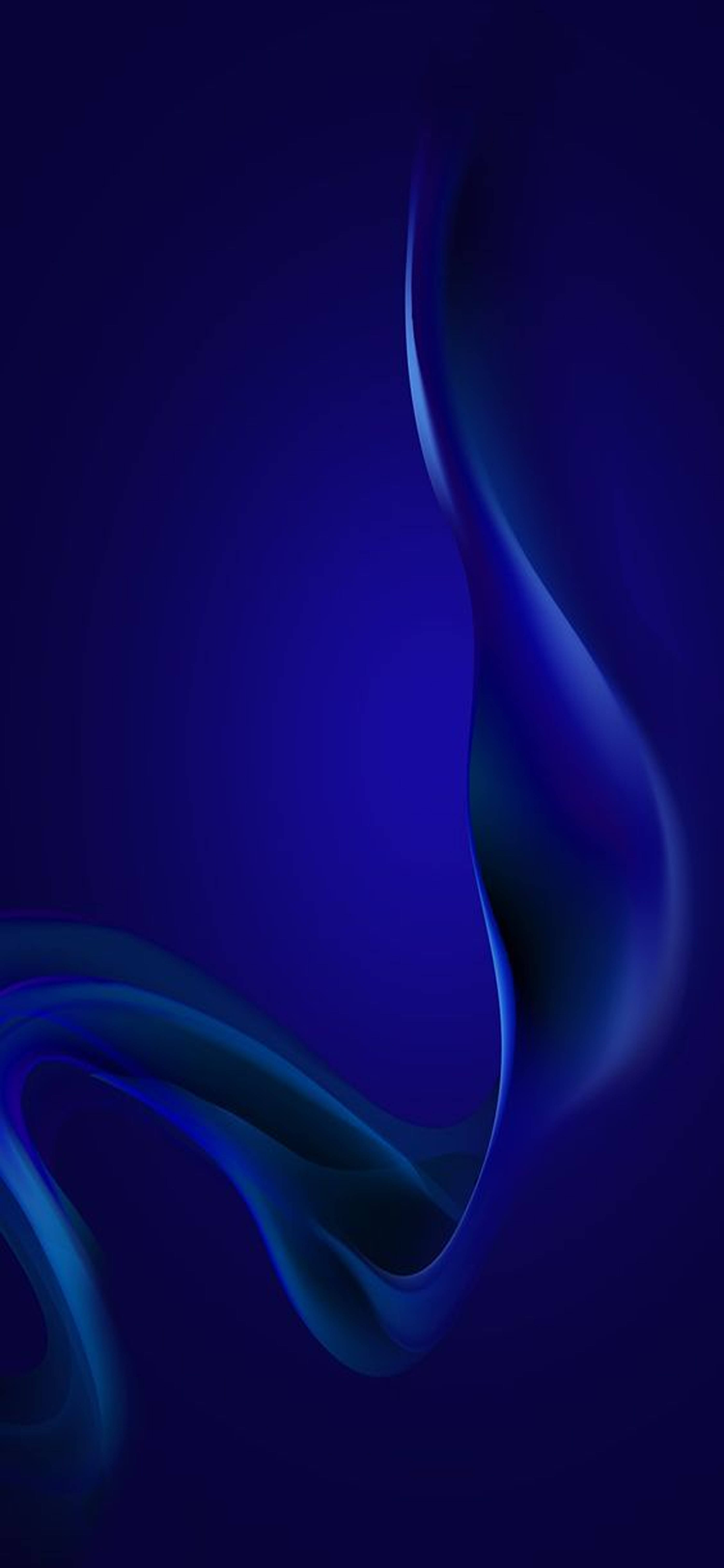皇家蓝抽象 Redmi Note 9 Pro 壁纸