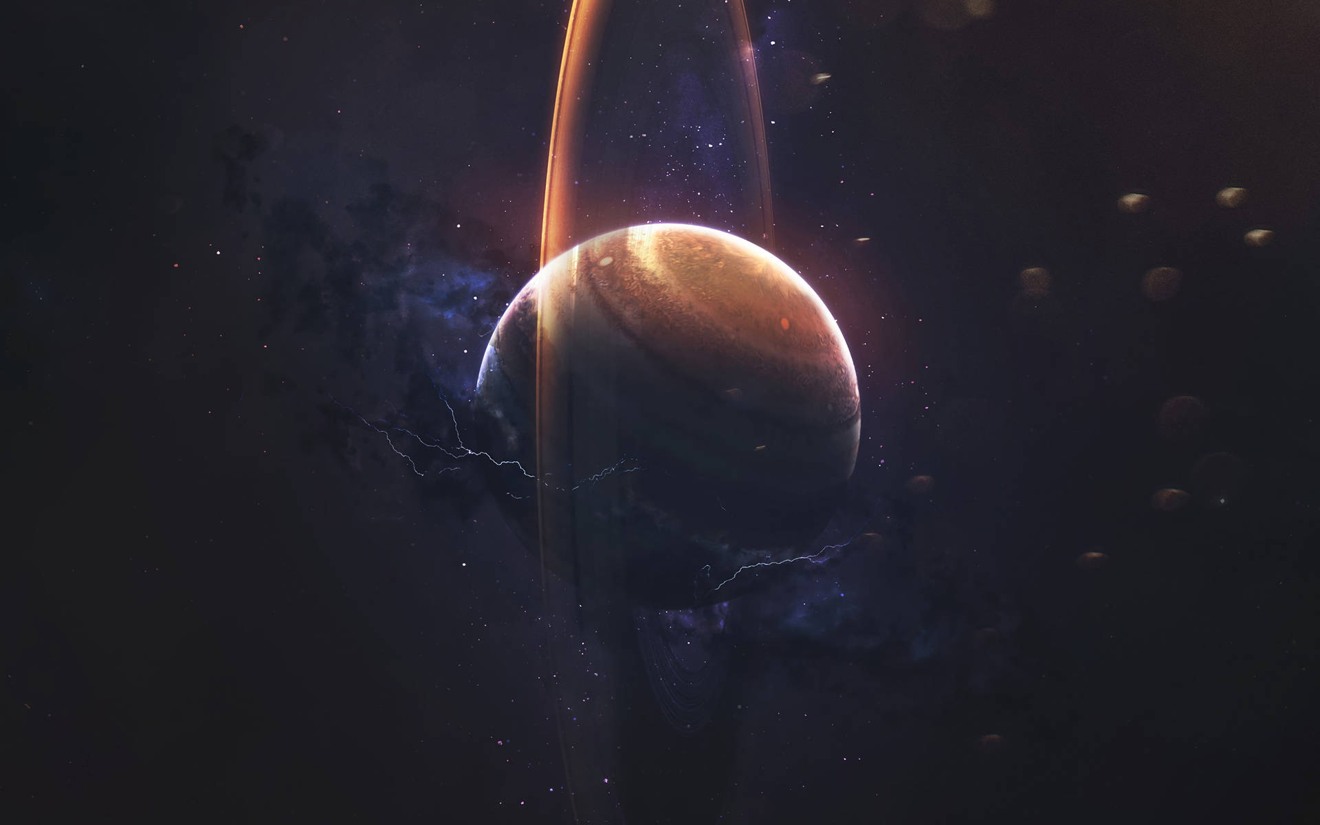直立土星4K