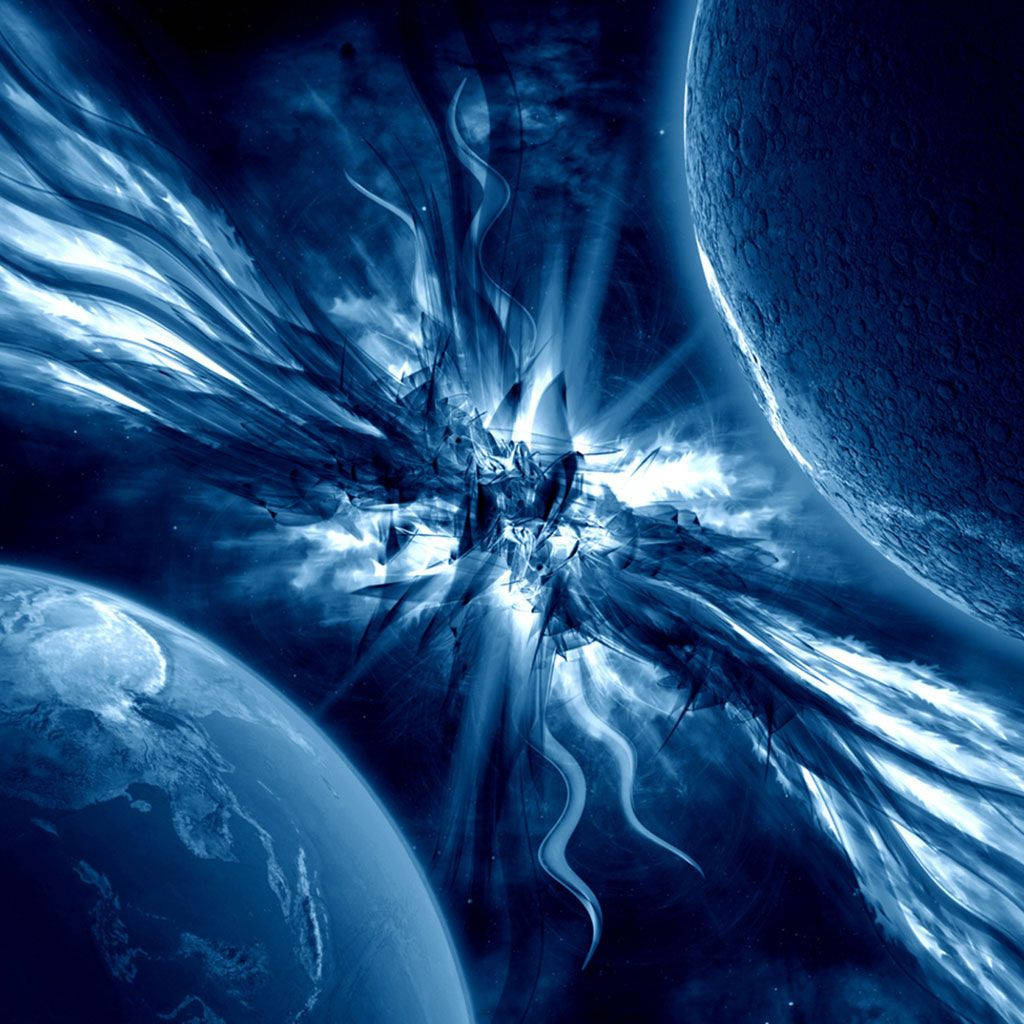 碰撞行星三星Galaxy平板壁纸 壁纸