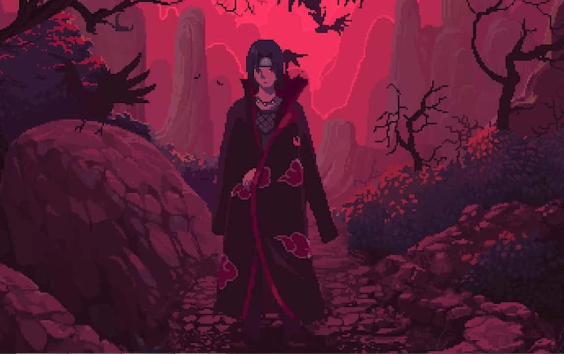神秘而强大的宇智波鼬 壁纸