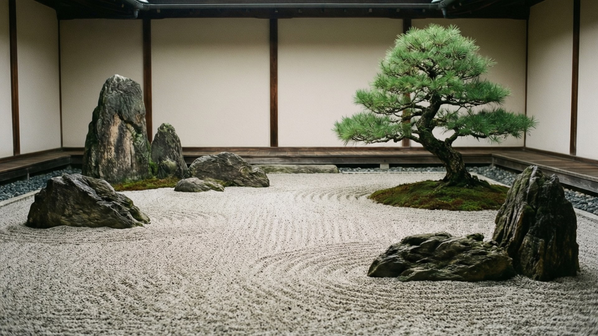 禅园宁静 壁纸