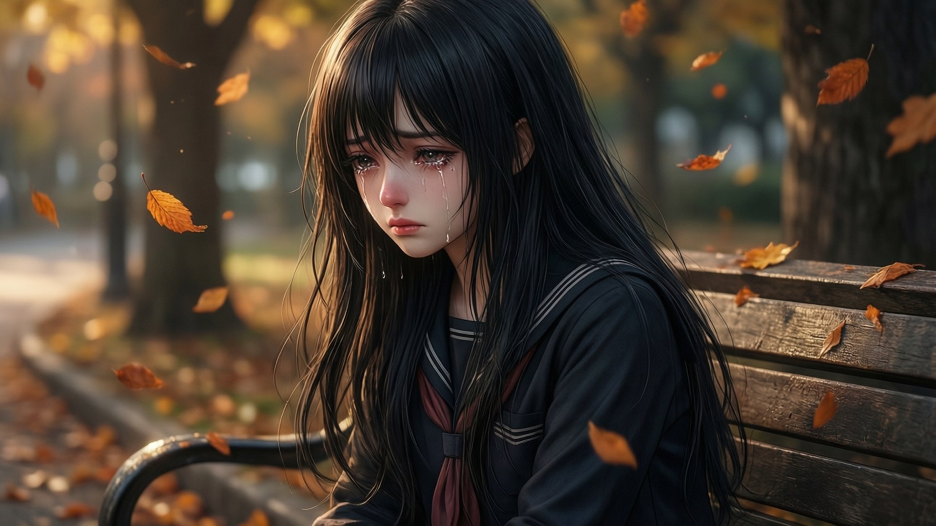 秋之泪 壁纸