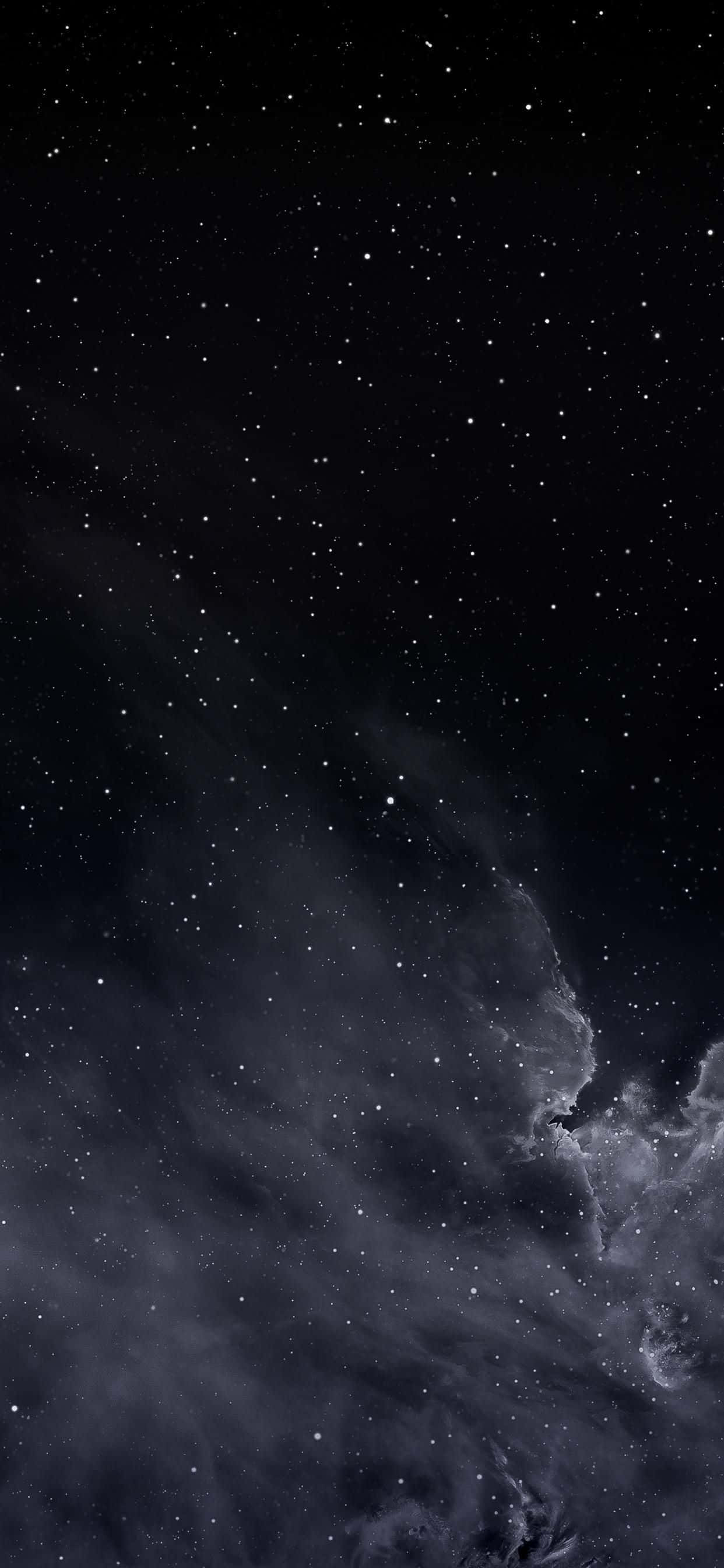 秋夜星空的壮美 壁纸