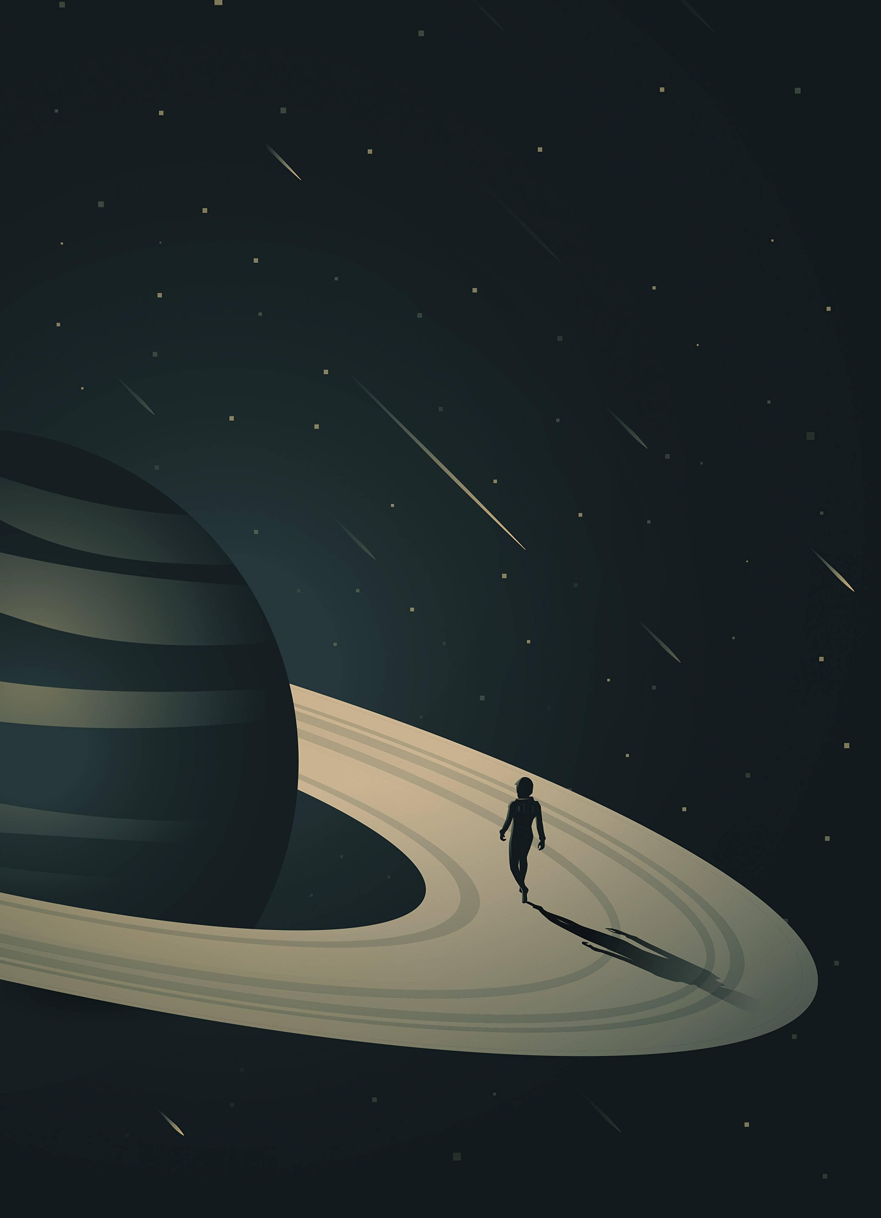 简约木星卡通 壁纸