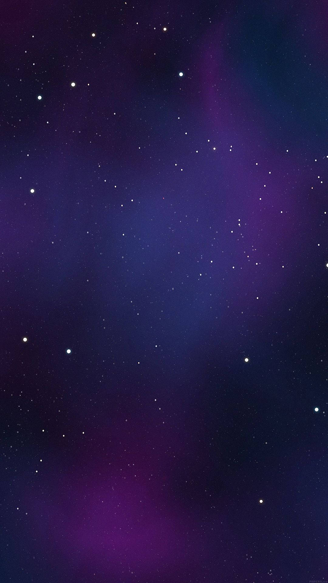 简约深紫星系 壁纸