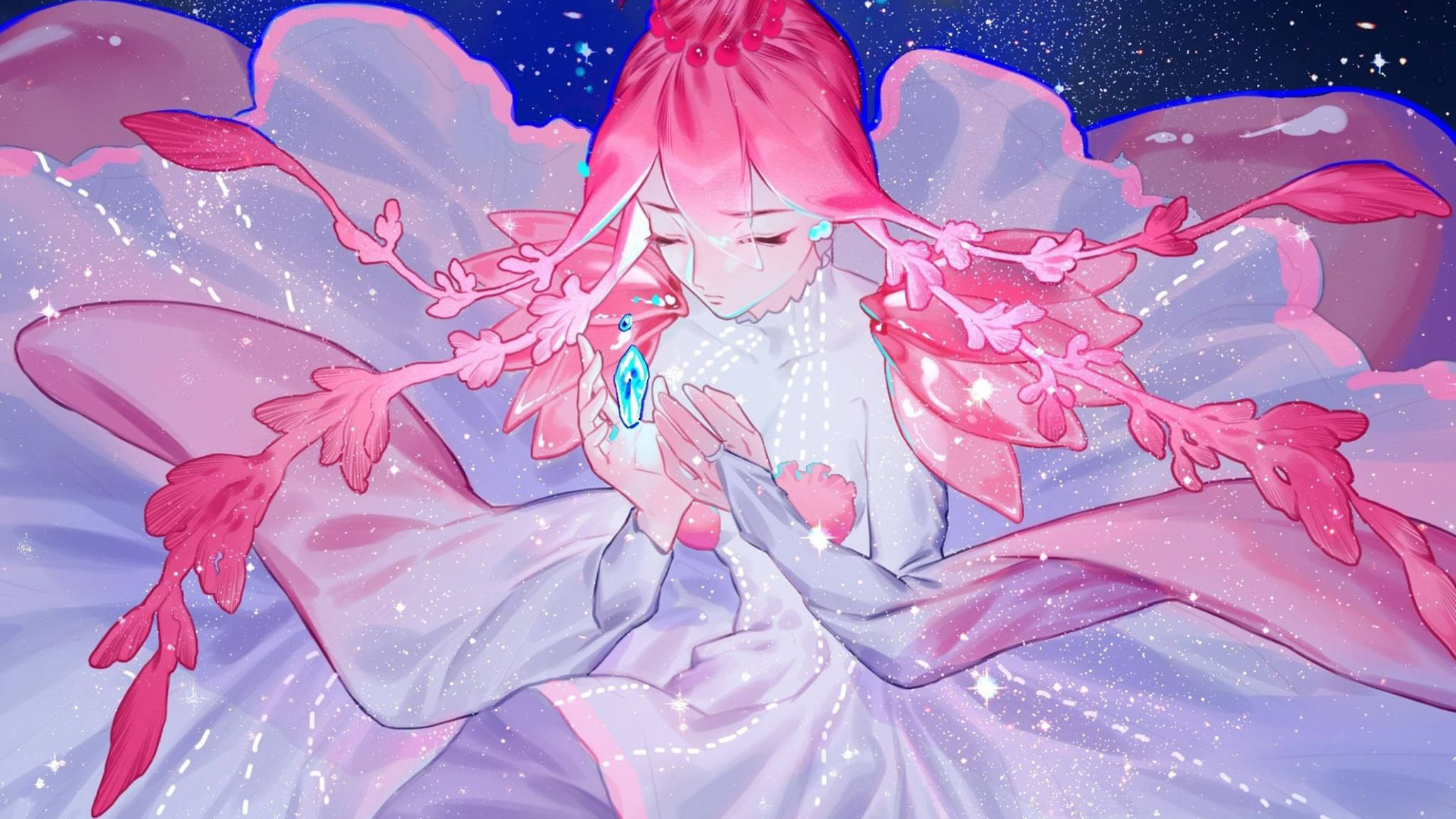 粉色动漫美学·文特利科萨斯 壁纸