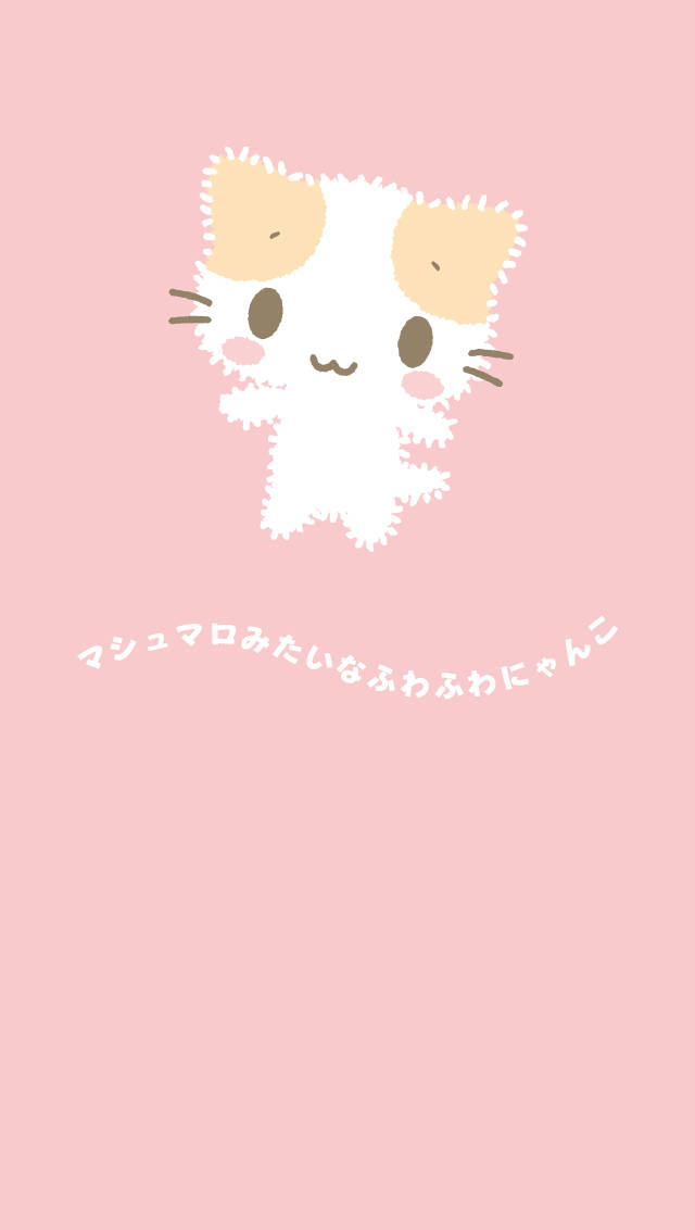 粉色可爱Masyumaro 壁纸