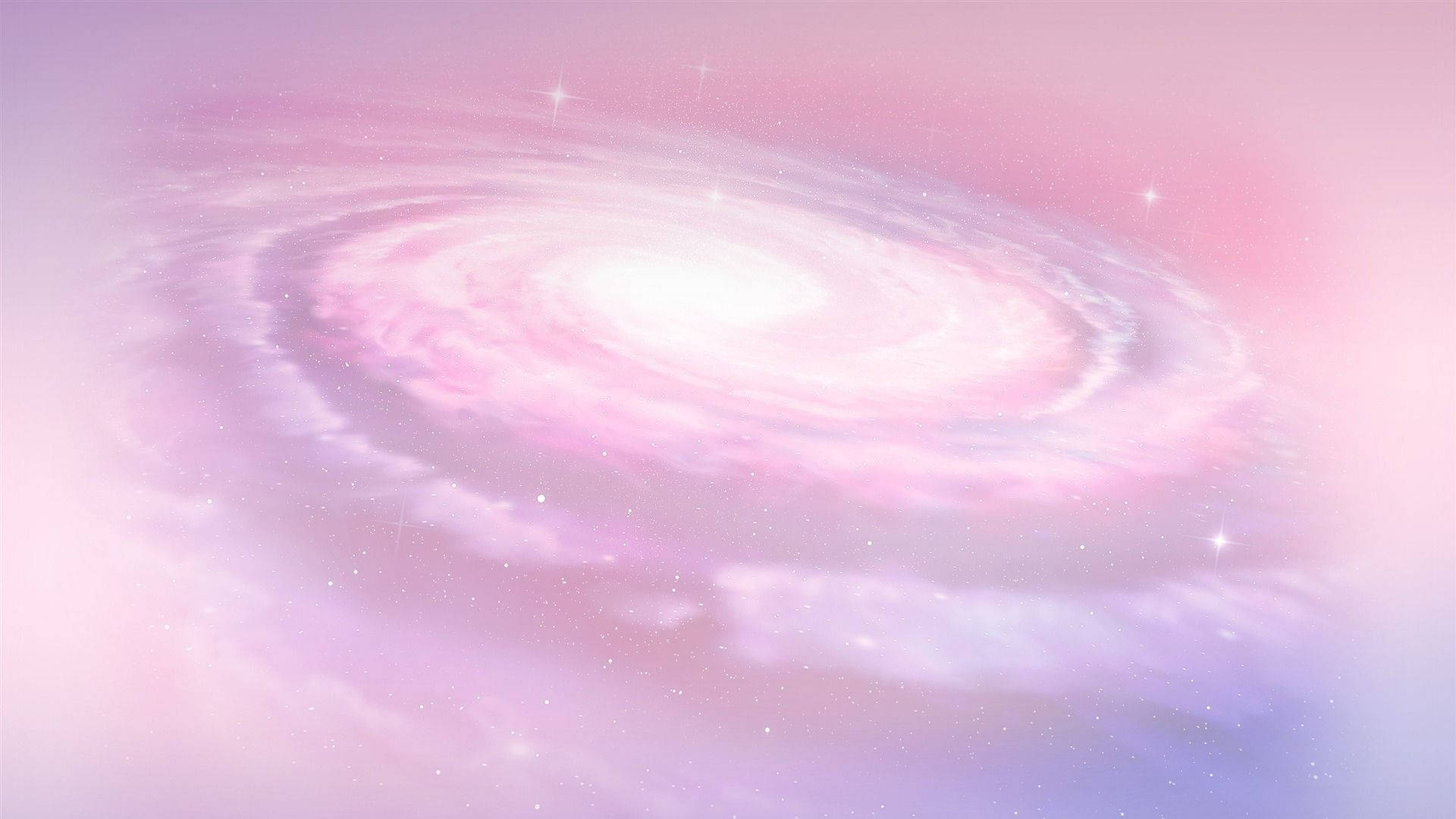 粉色可爱星系美学 壁纸