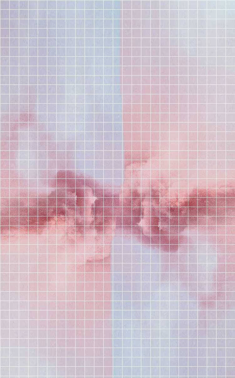 粉色烟雾粒子网格美学