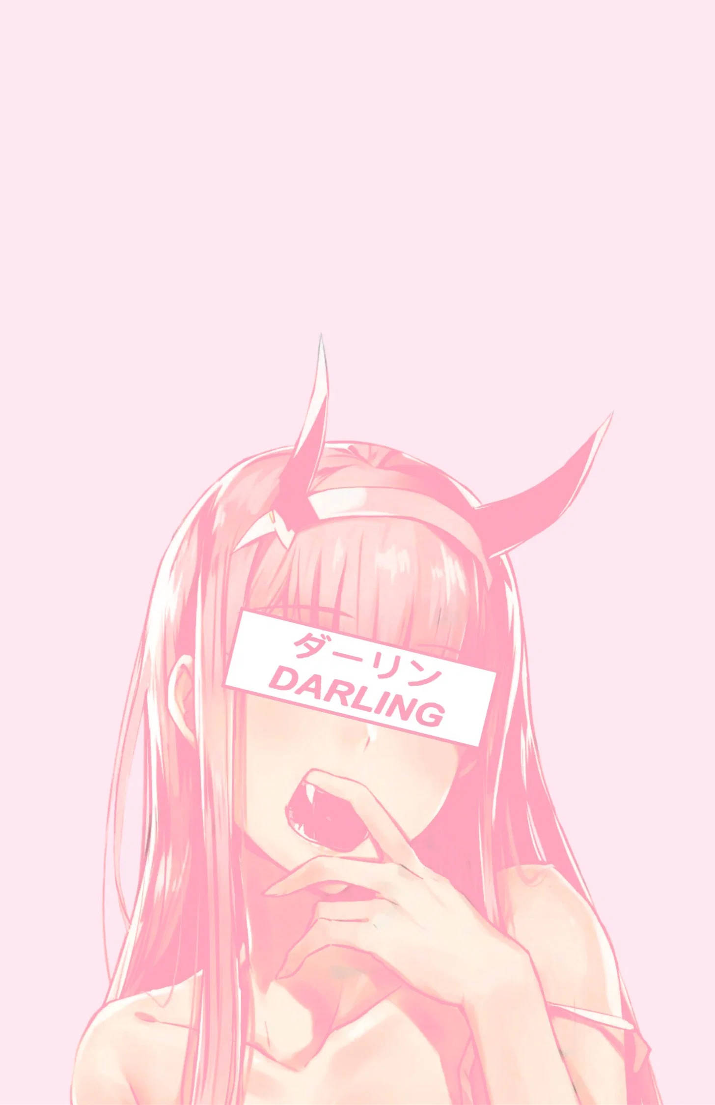 粉色美少女角娘审美壁纸 壁纸