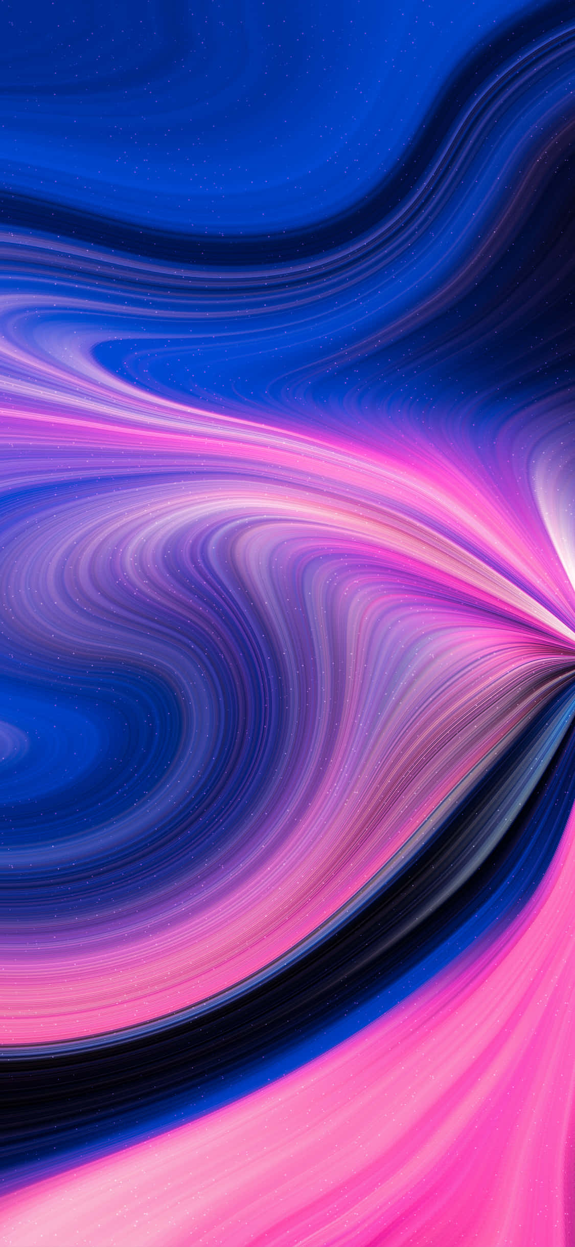 粉色蓝色漩涡图案美学肖像背景 壁纸