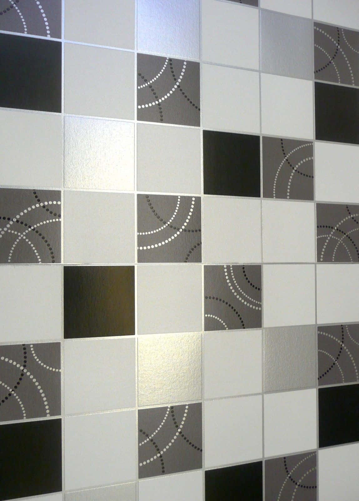 精致抽象瓷砖图案 壁纸