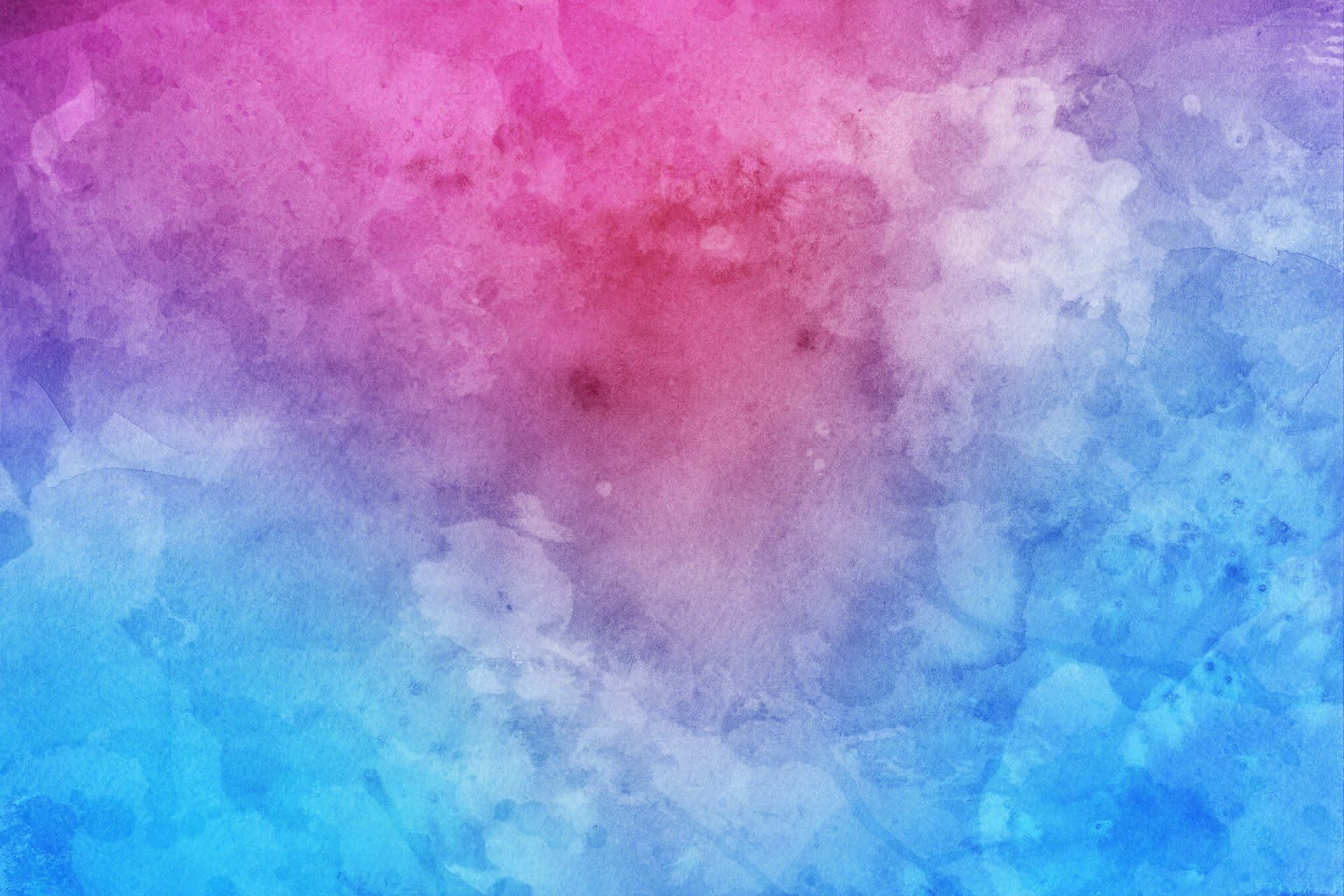 紫色与蓝色水彩背景 壁纸