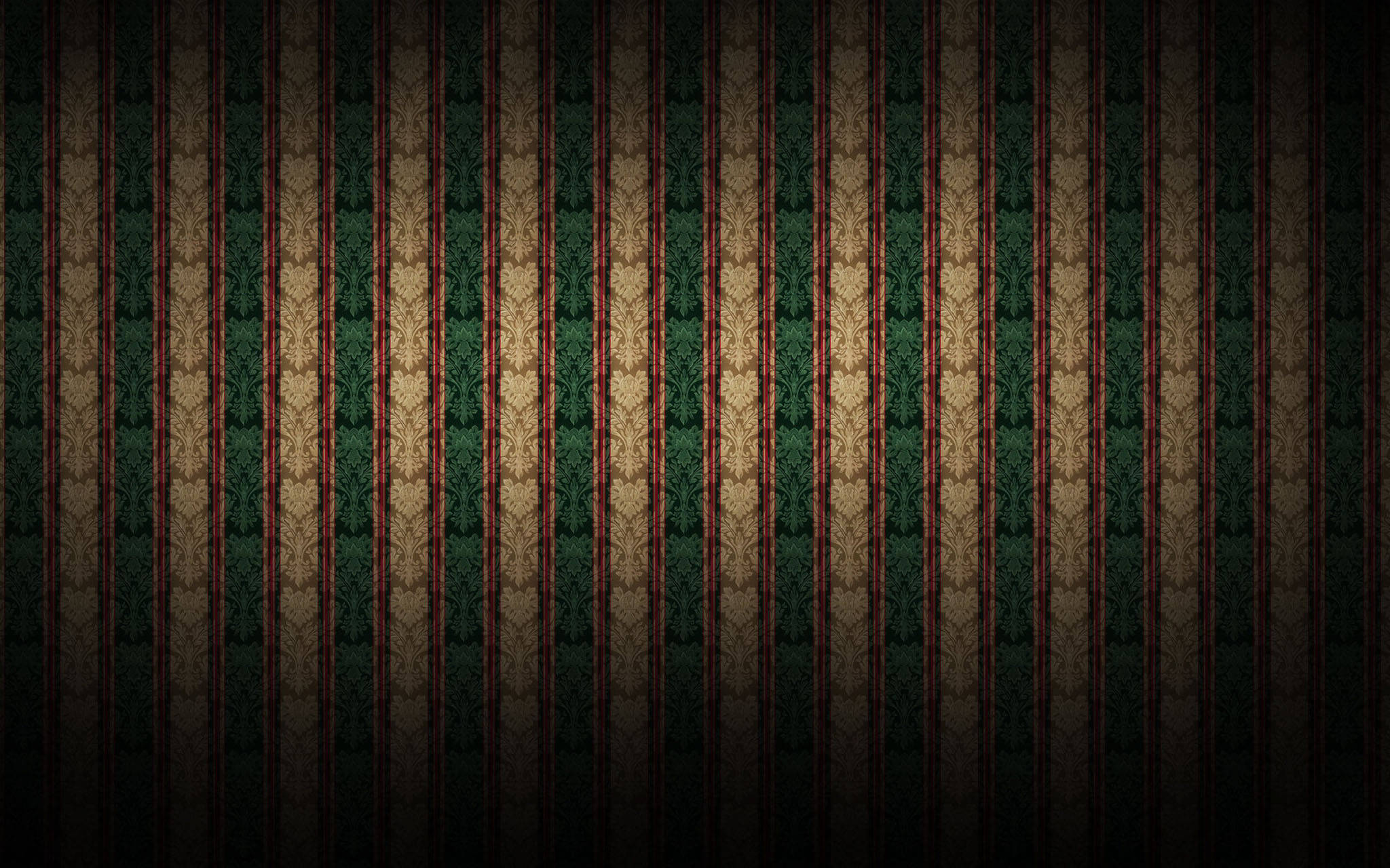 维多利亚冷色调图案 壁纸