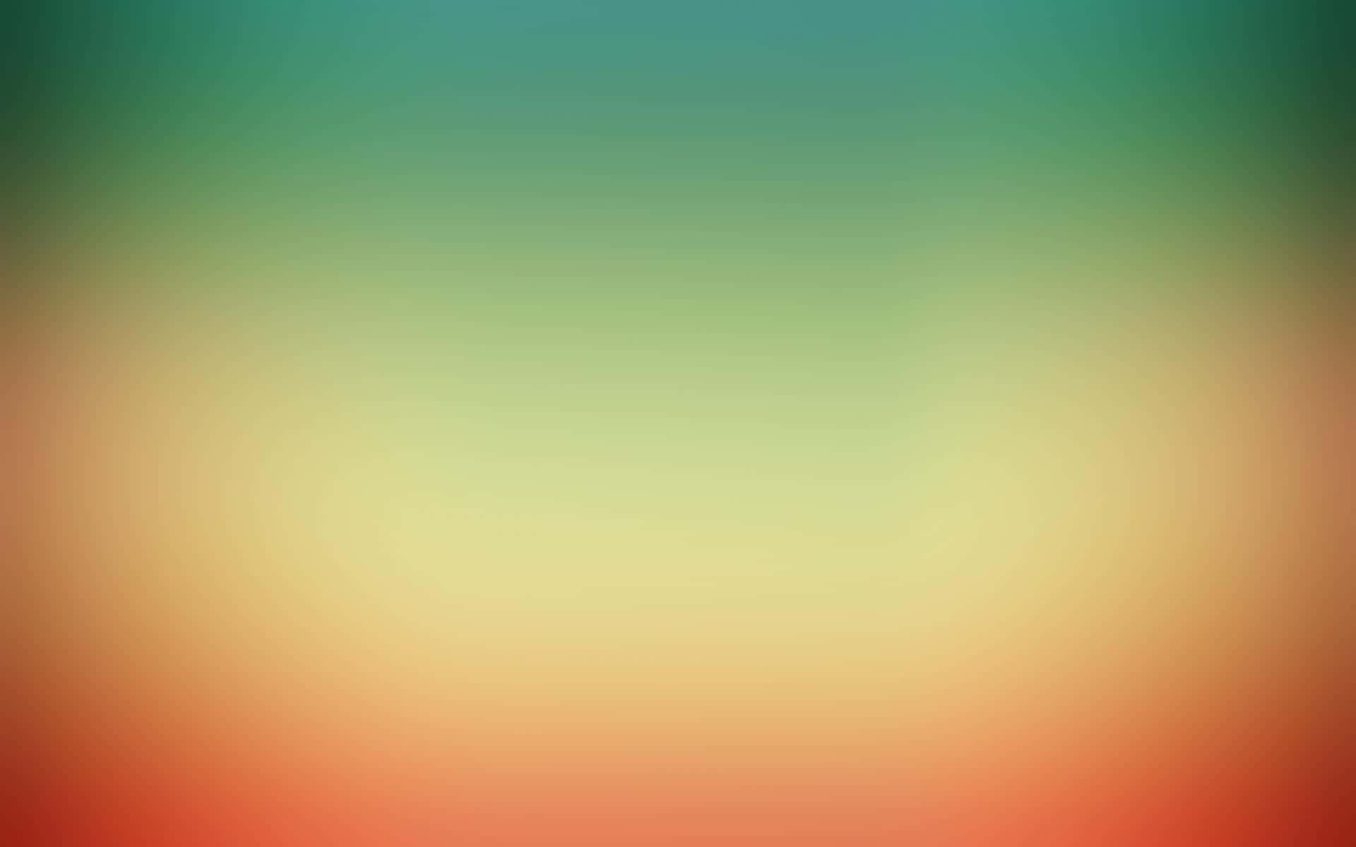 绿色与橙色渐变背景 壁纸