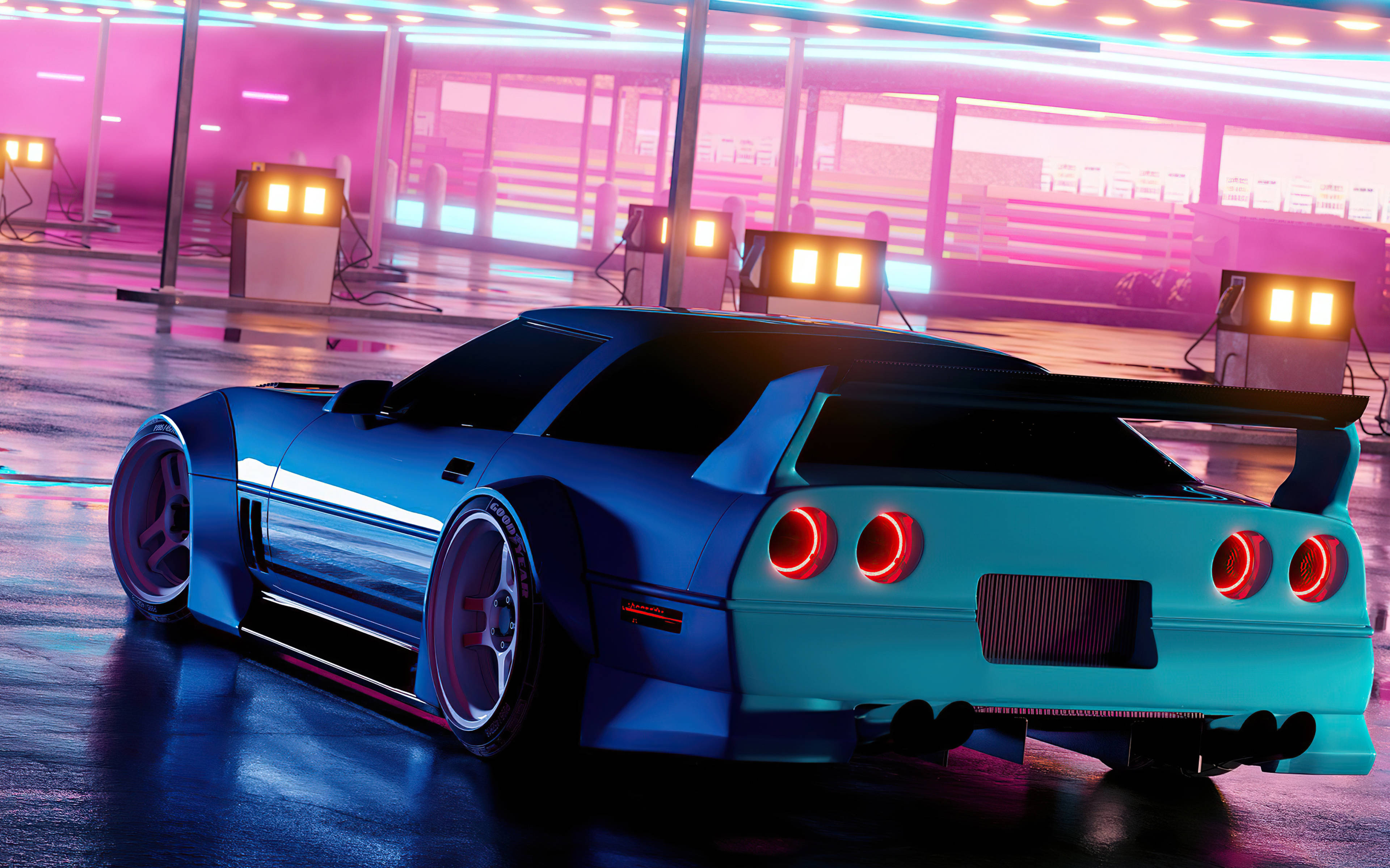 美学4K汽车壁纸 日产Skyline GT-R 壁纸