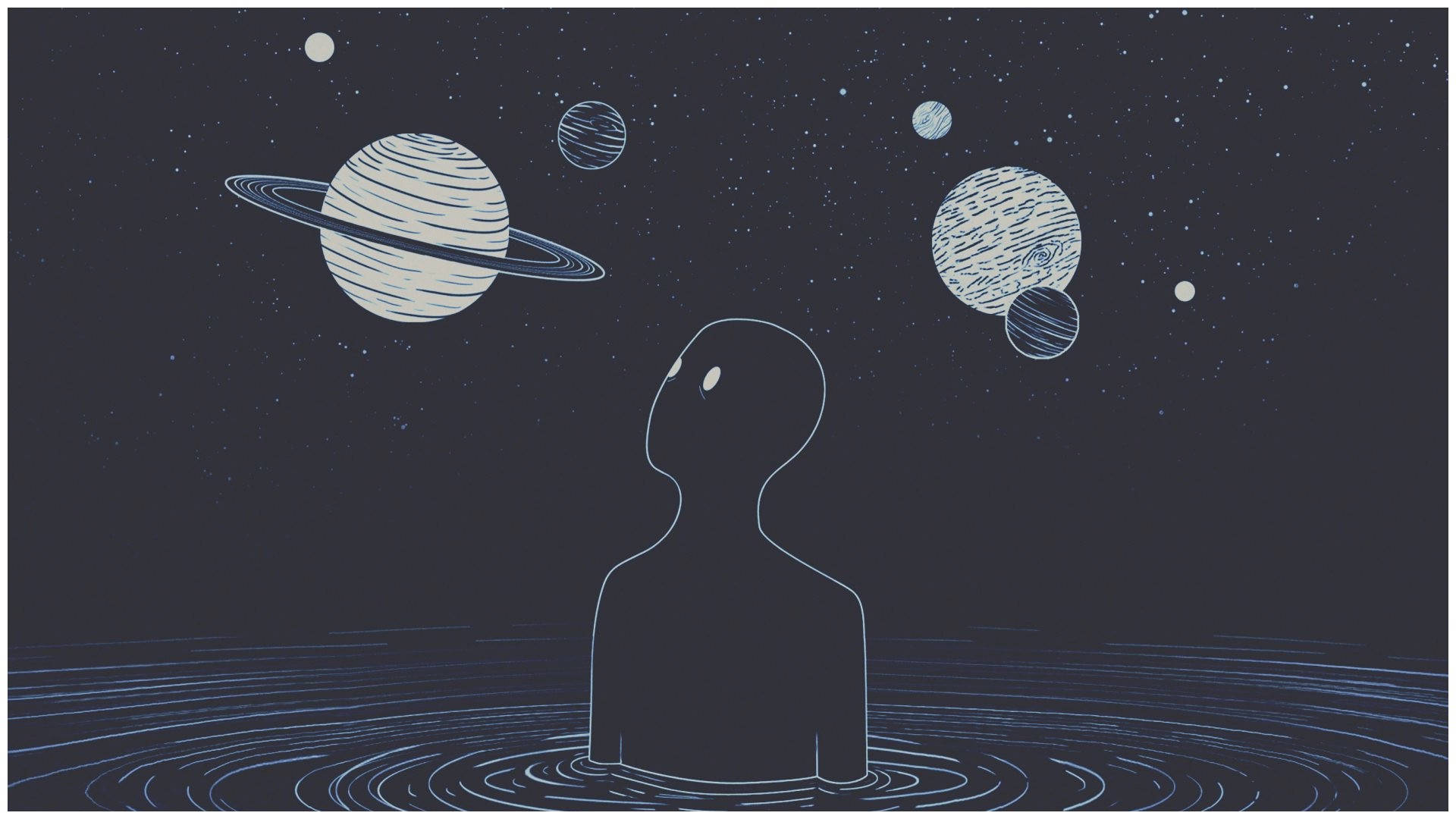 美学ChromeBook暗影行星 壁纸